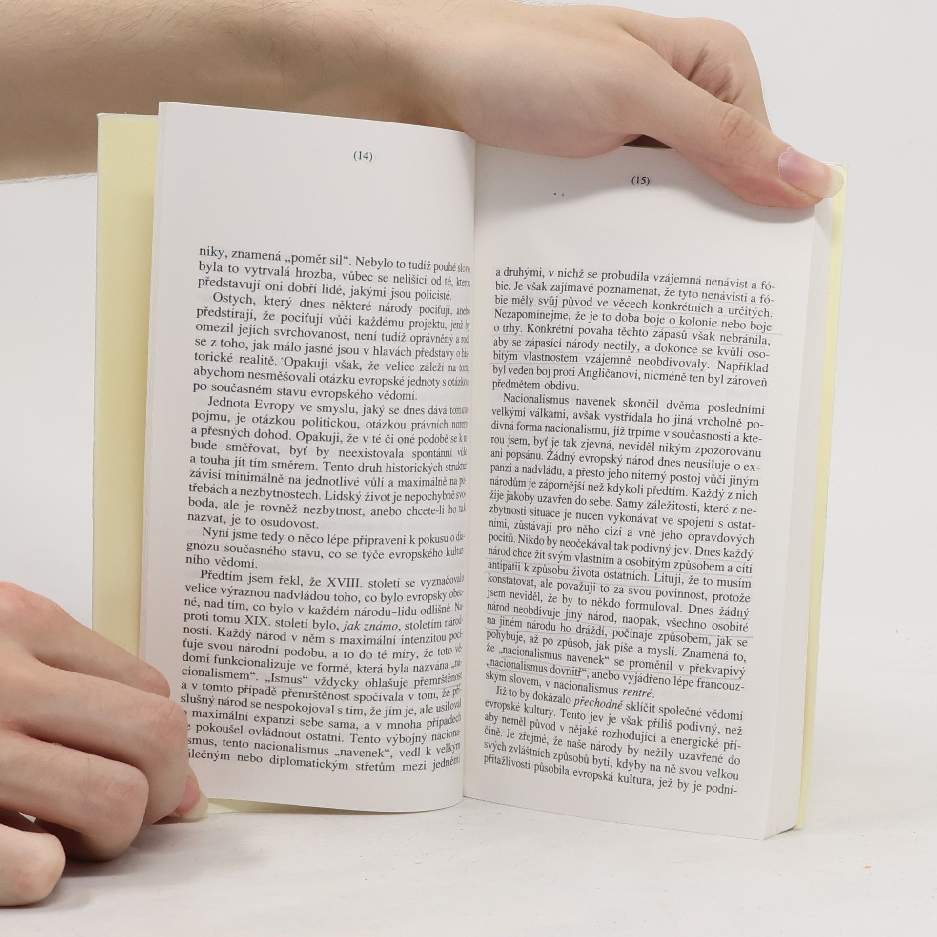 José Ortega y Gasset Evropa a idea Národa