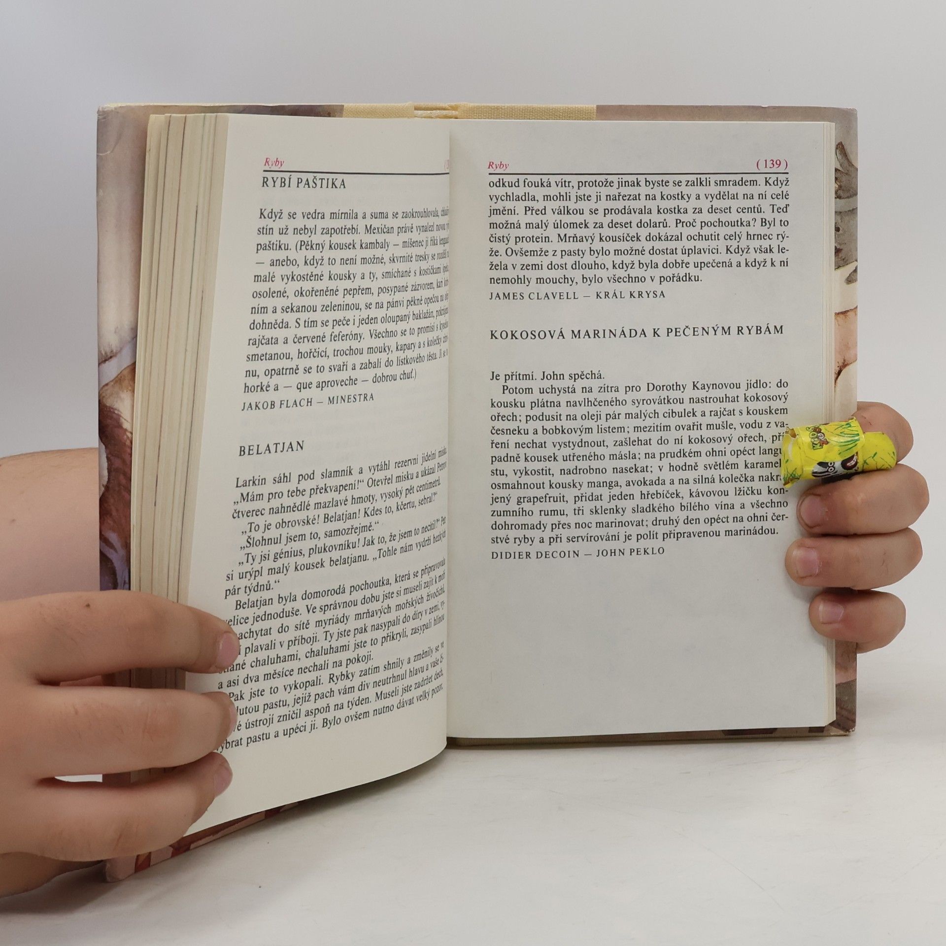Jaroslava Jiskrová Kuchařské recepty vypsané z krásné literatury