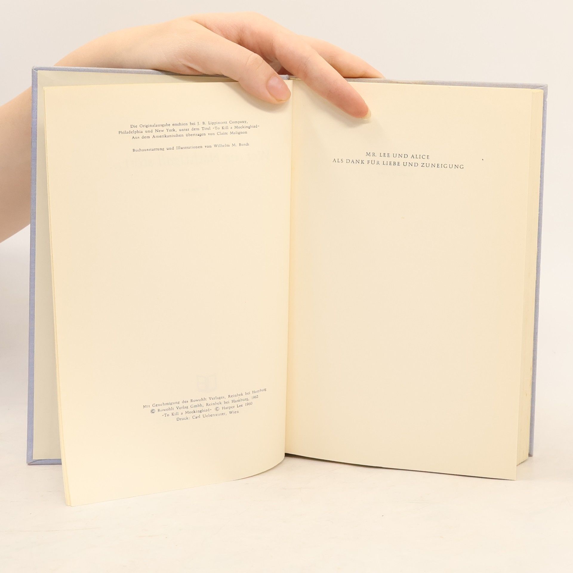 Harper Lee Wer die Nachtigall stört...