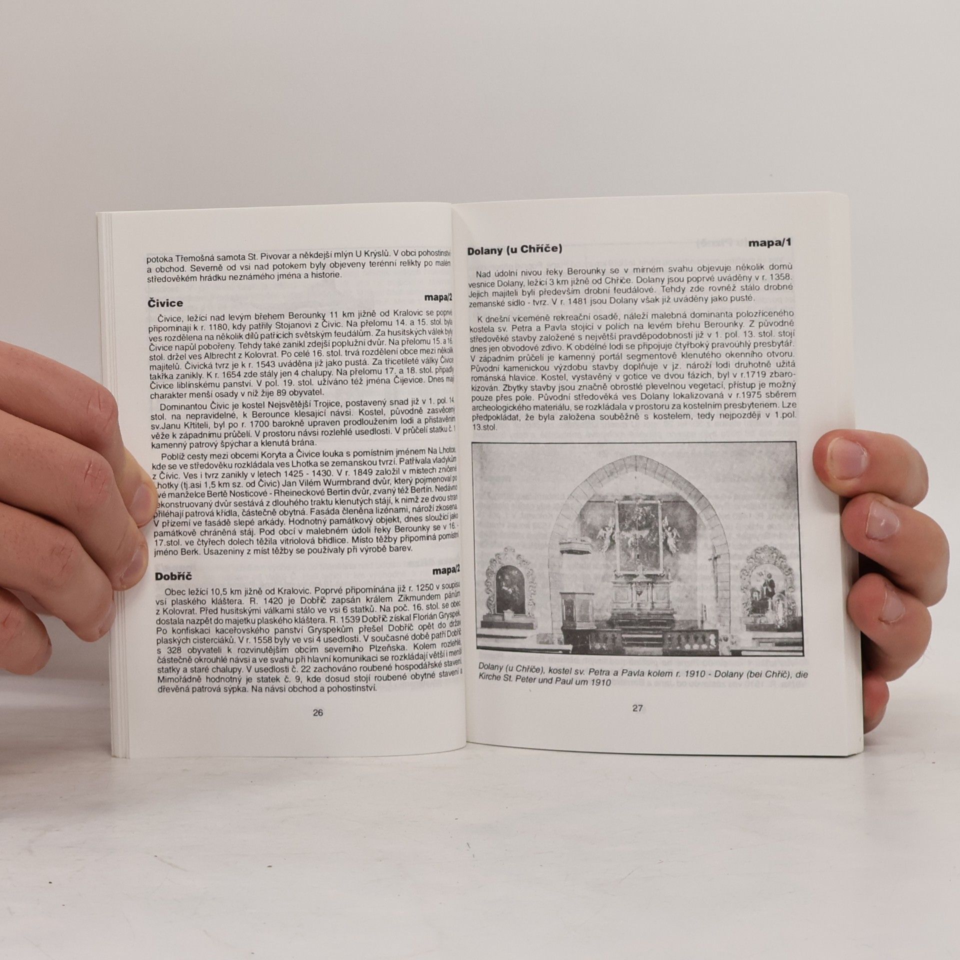 Autorenkollektiv Severní Plzeňsko I. Historicko-turistický průvodce č. 6 (s mapou)