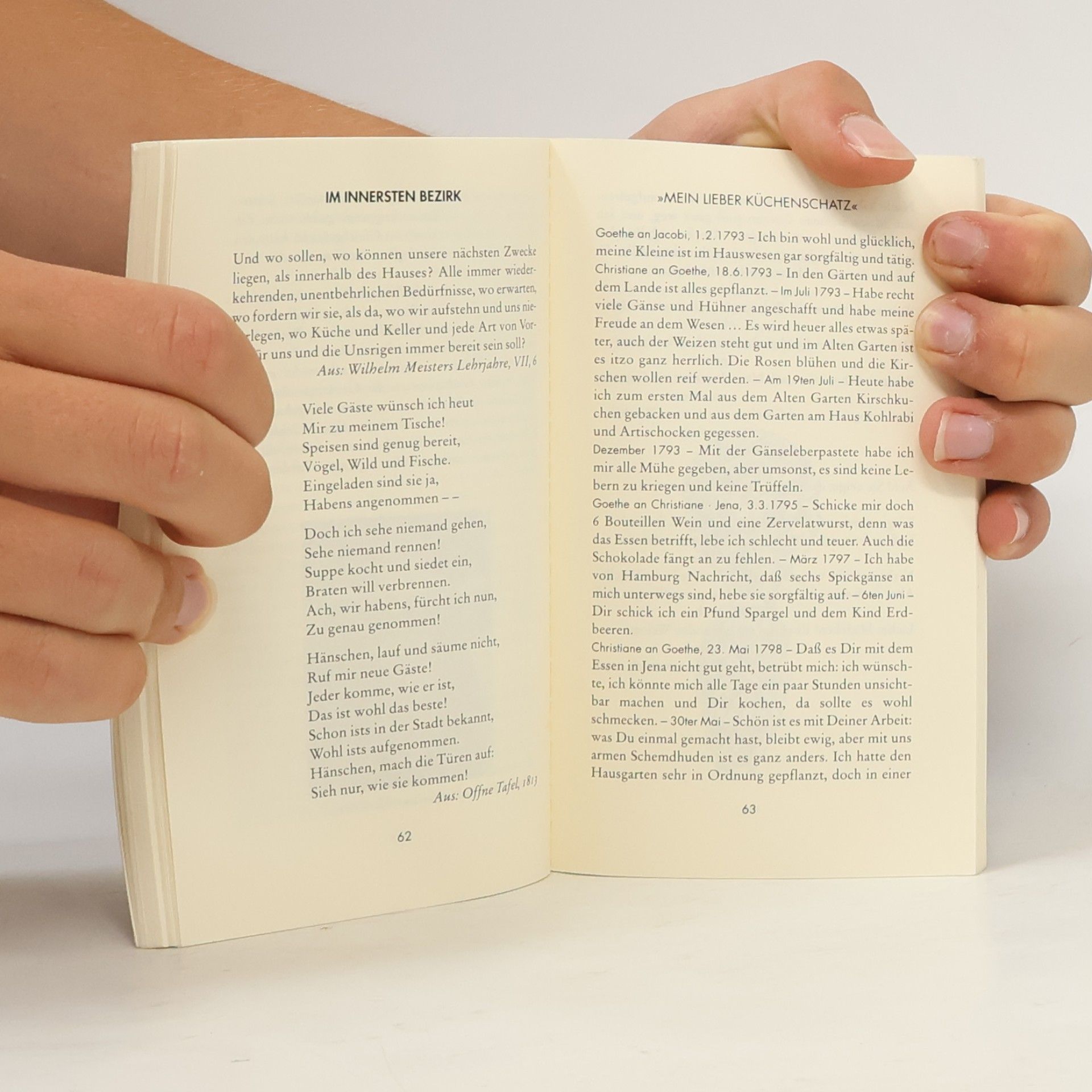Various authors Mit Goethe durch das Jahr 2002
