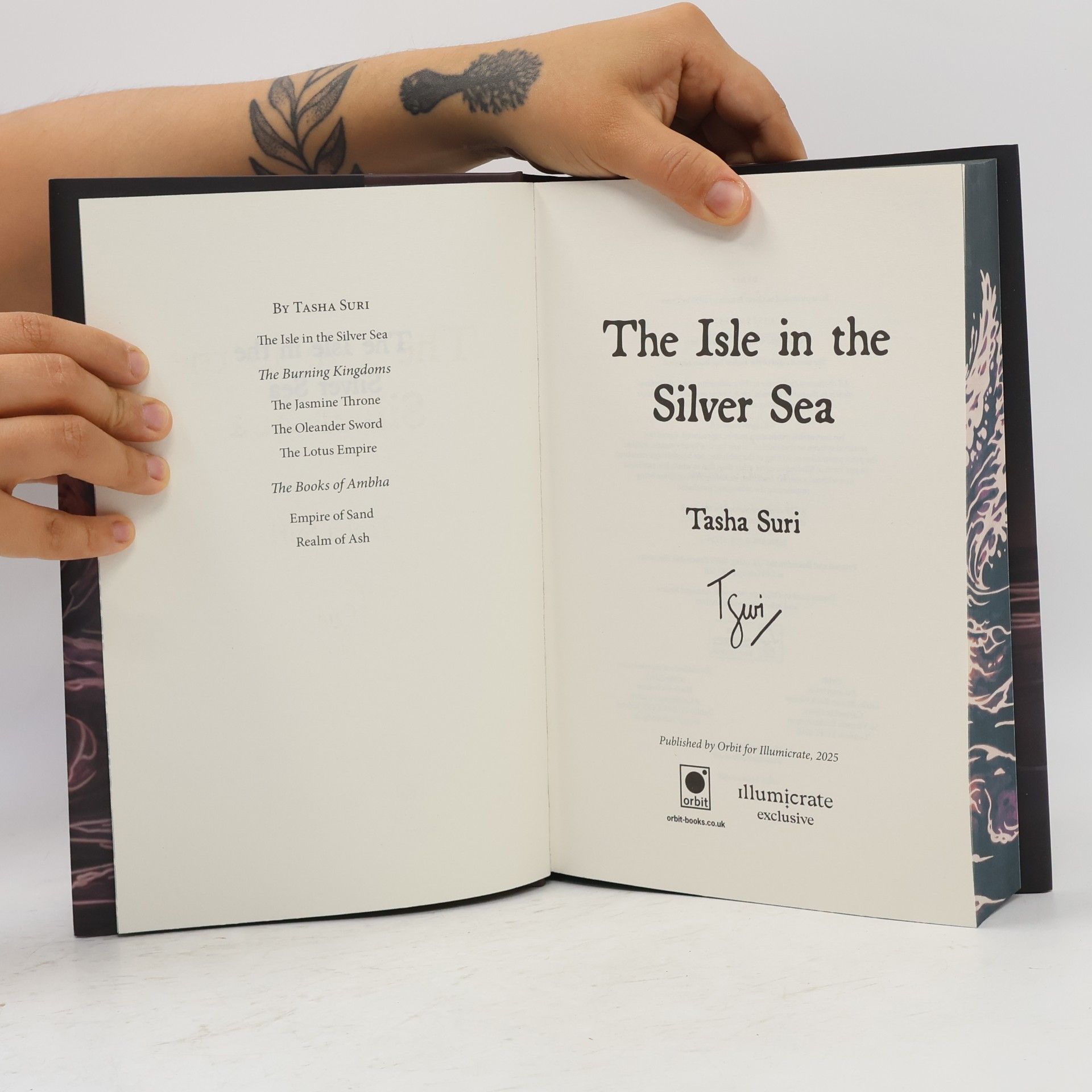 Tasha Suri The Isle in the Silver Sea