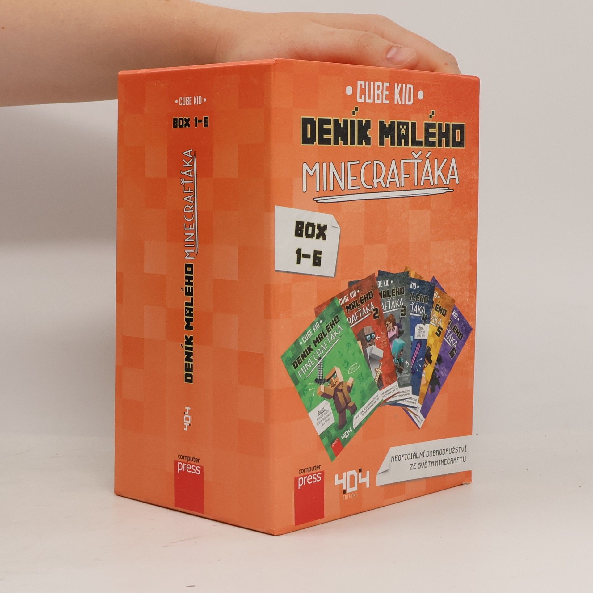 Cube Kid Deník malého Minecrafťáka BOX 1-6