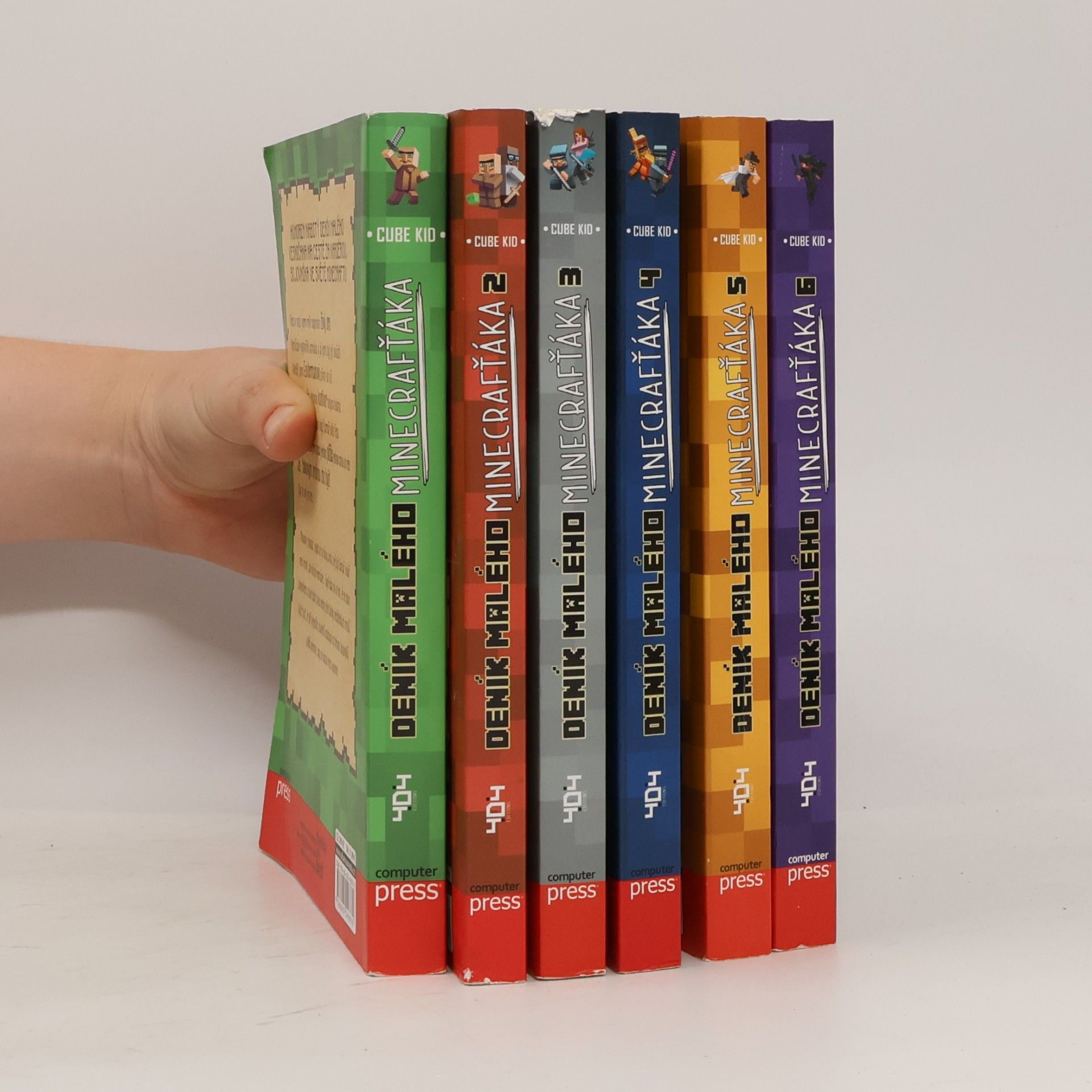 Cube Kid Deník malého Minecrafťáka BOX 1-6