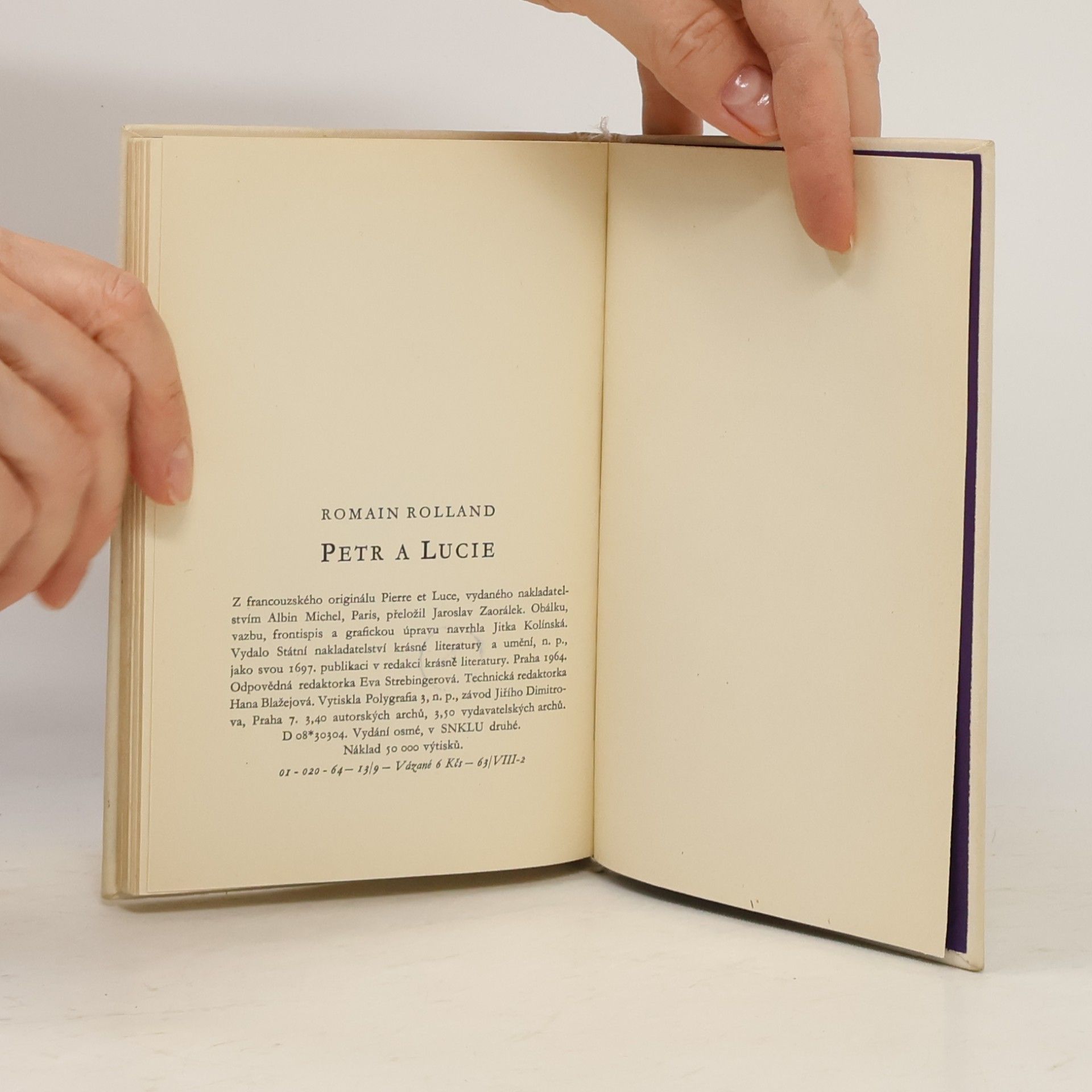 Romain Rolland Petr a Lucie