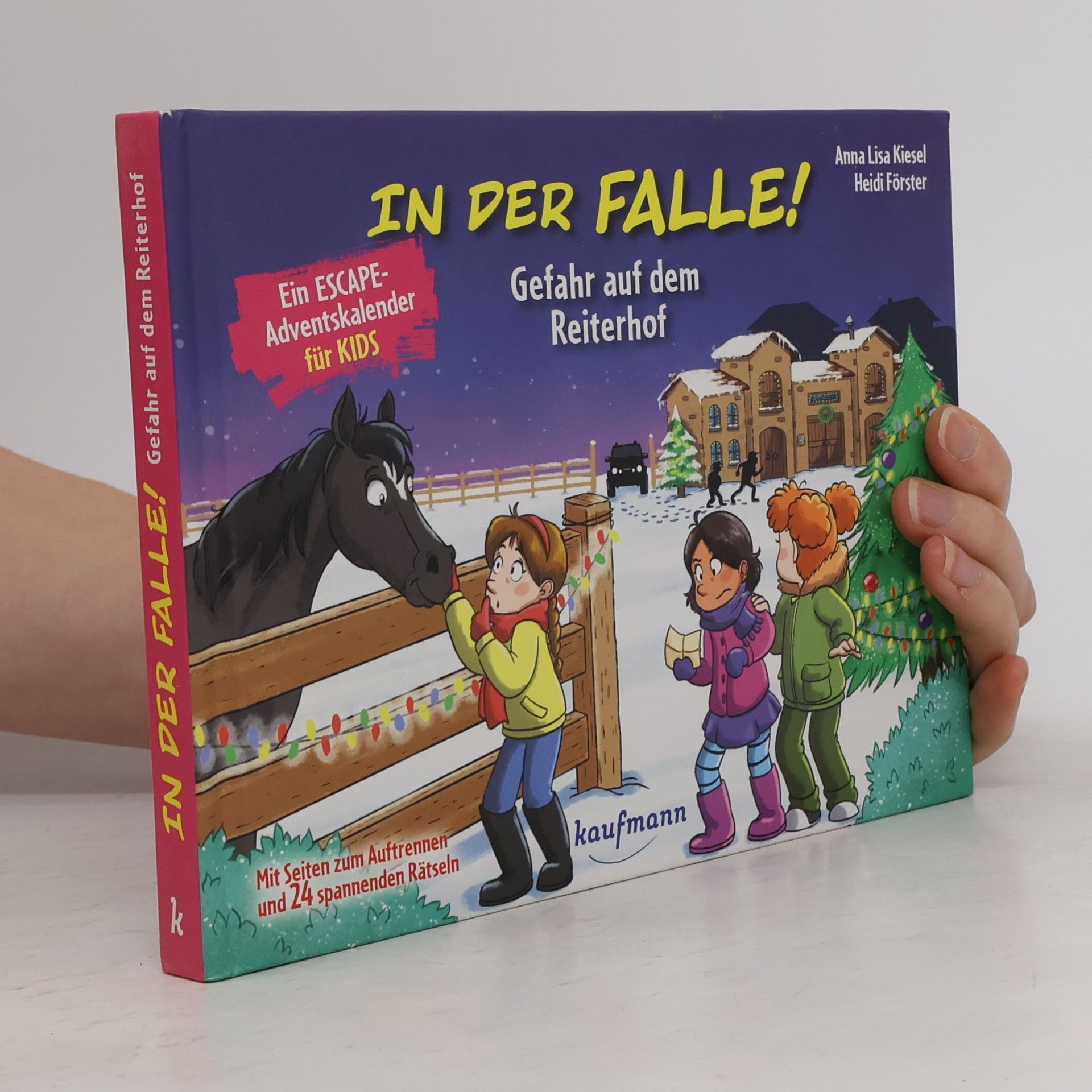 In der Falle! Gefahr auf dem Reiterhof - Ein Escape-Adventskalender für Kids