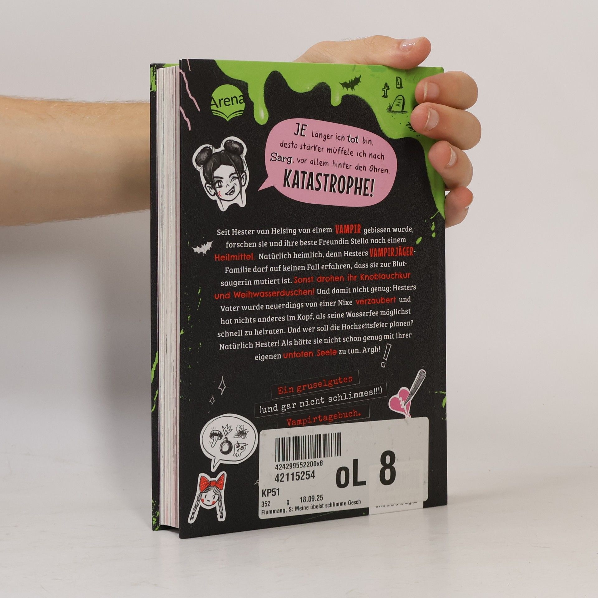 Kathrin Rödl Tagebuch einer Vampirin - 2: Meine übelst schlimme Geschichte!!!
