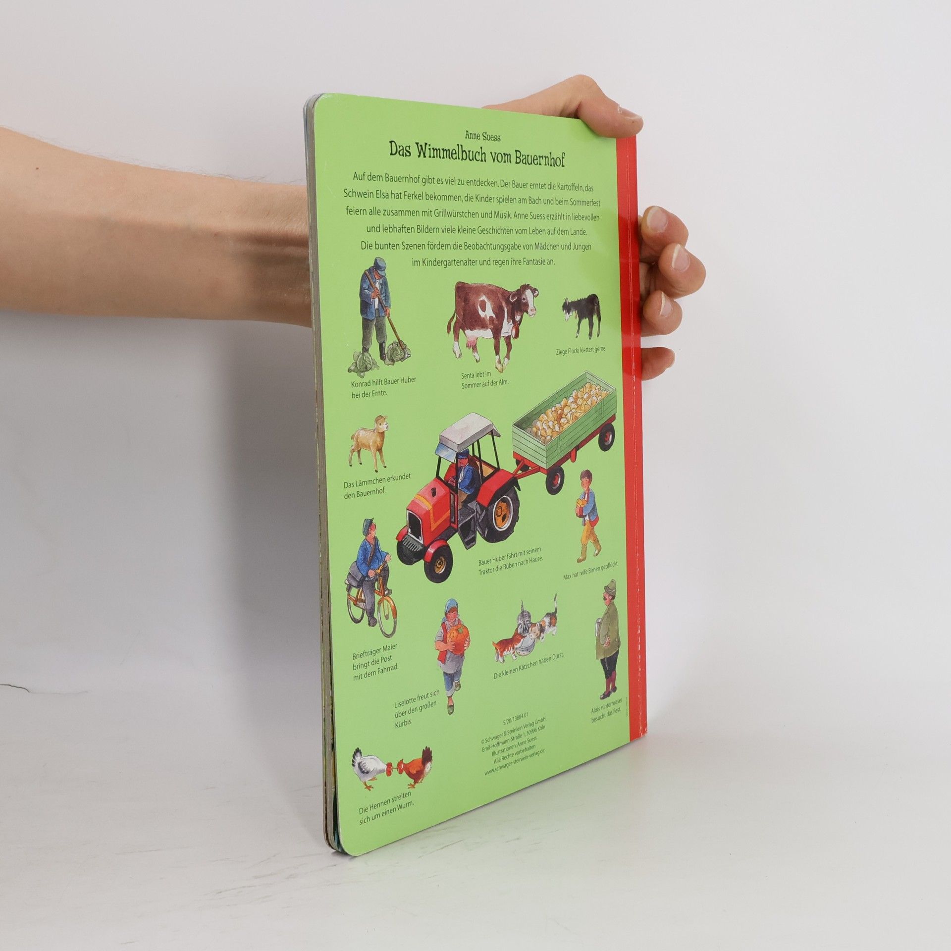 Anne Suess Das Wimmelbuch vom Bauernhof