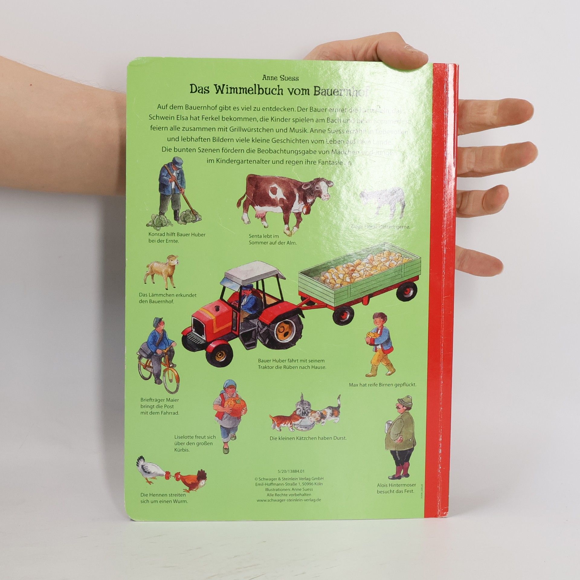 Anne Suess Das Wimmelbuch vom Bauernhof