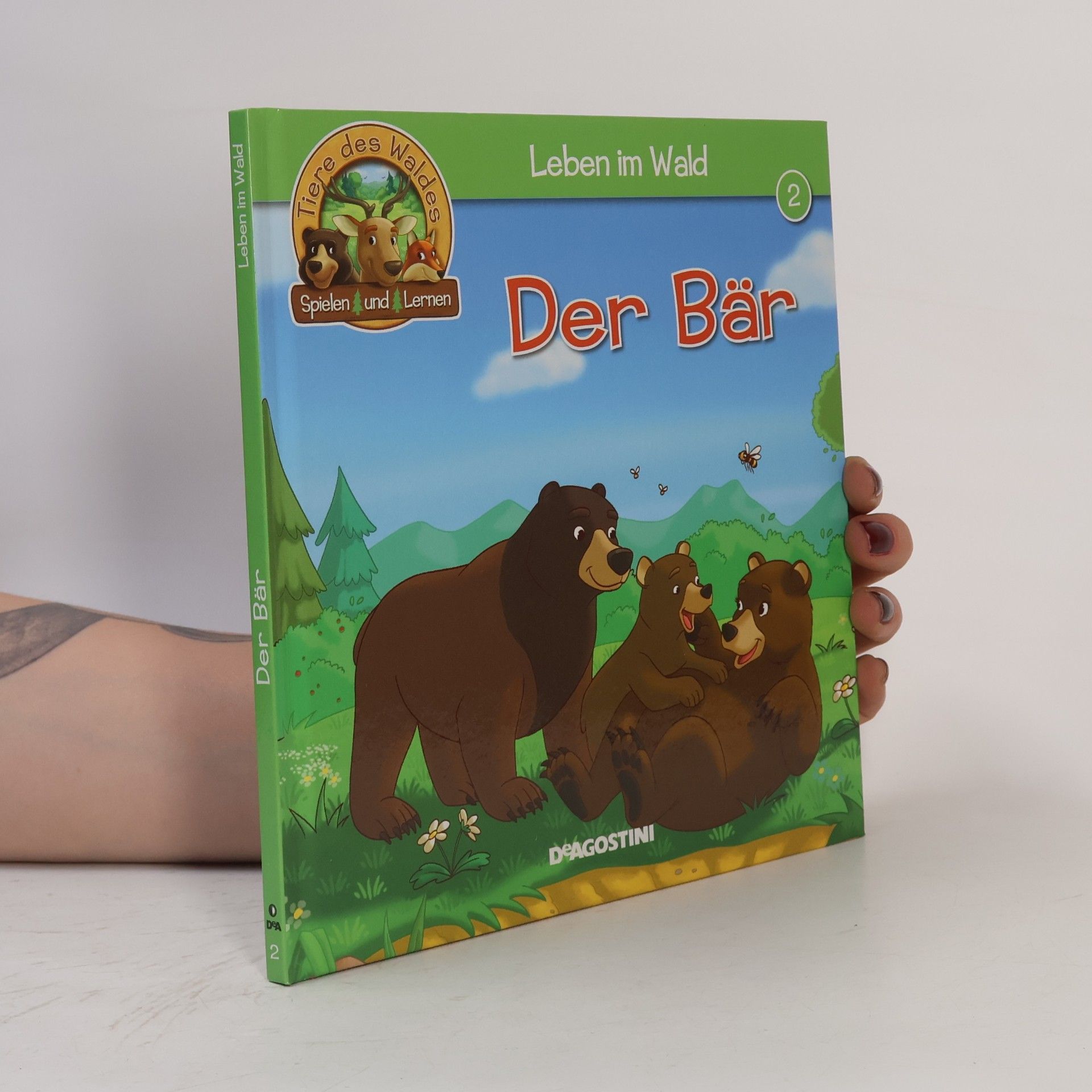 Kolektív autorov Leben im Wald. Der Bär