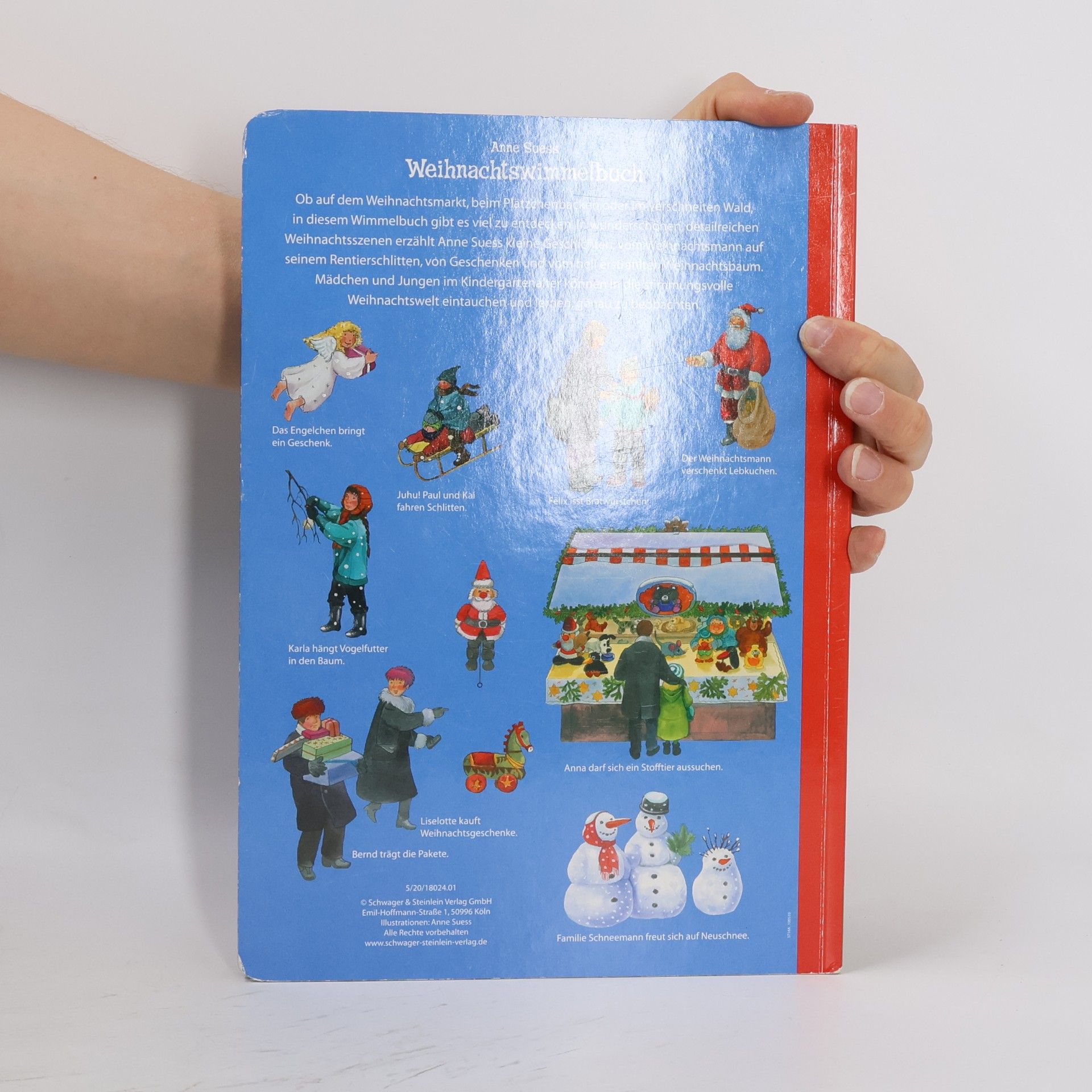 Anne Suess Weihnachts-Wimmelbuch