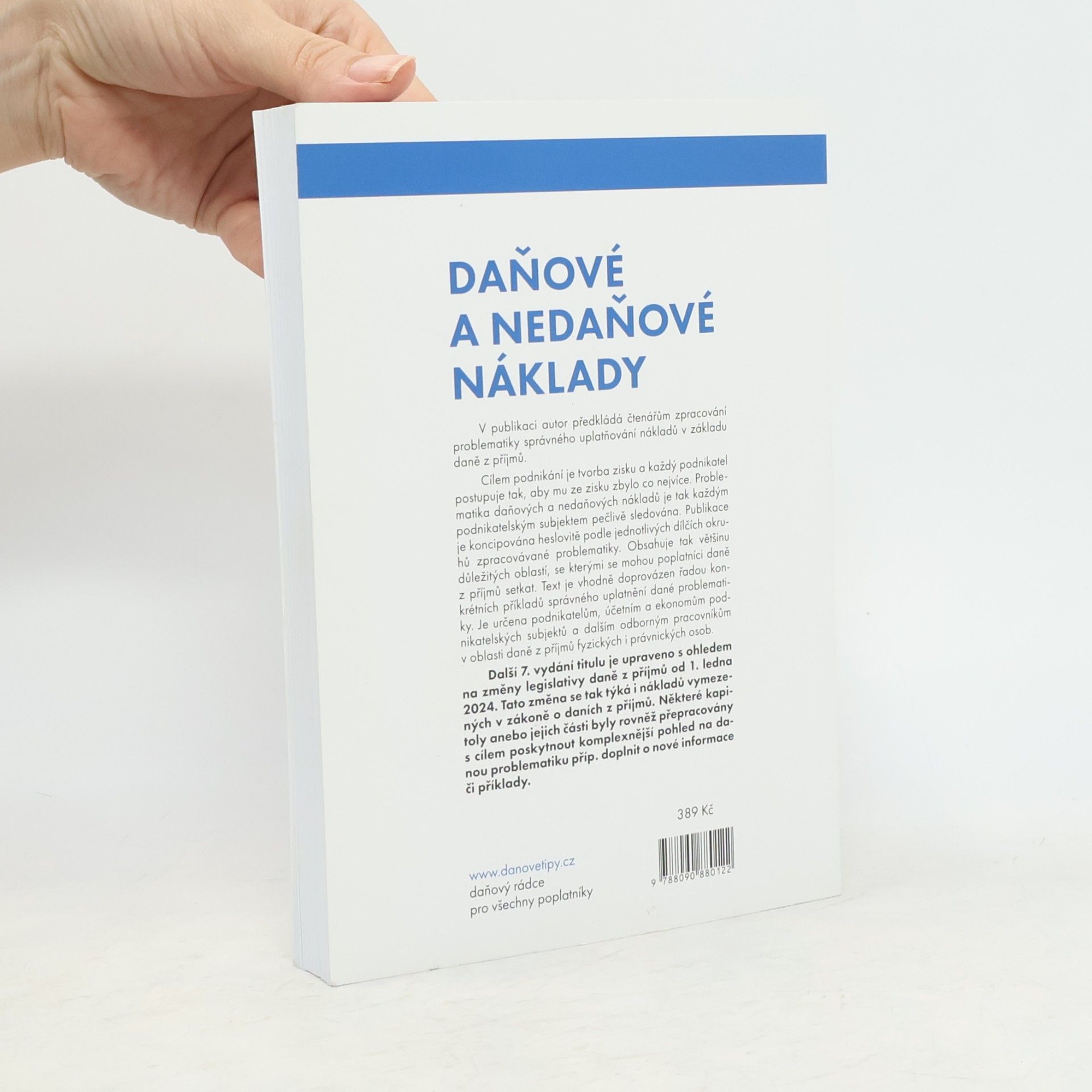 Miloslav Hnátek Daňové a nedaňové náklady 2024