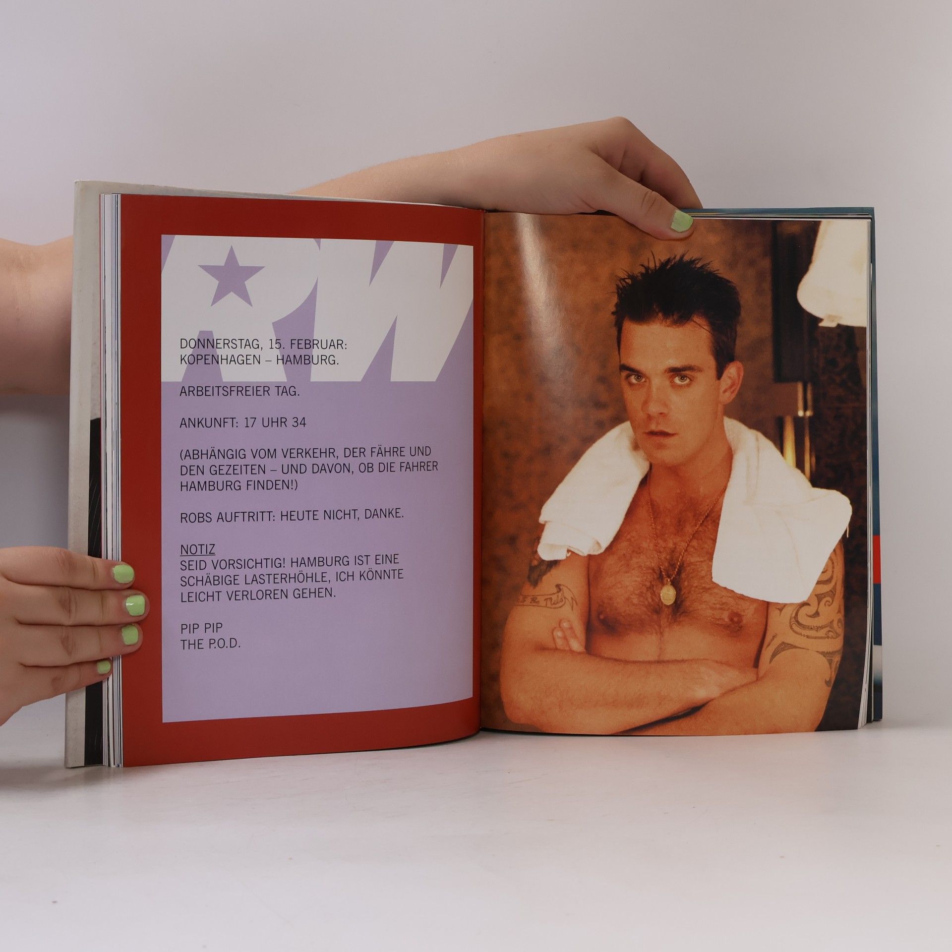 Mark McCrum Robbie Williams. Somebody Someday