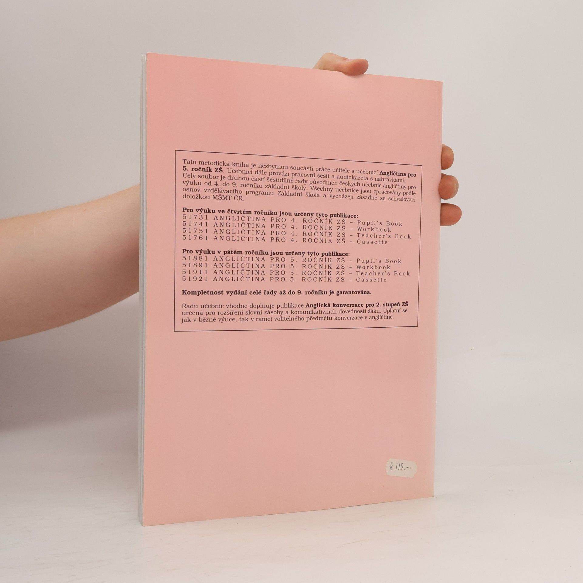 Marie Zahálková Angličtina pro 5. ročník základní školy : teacher's book