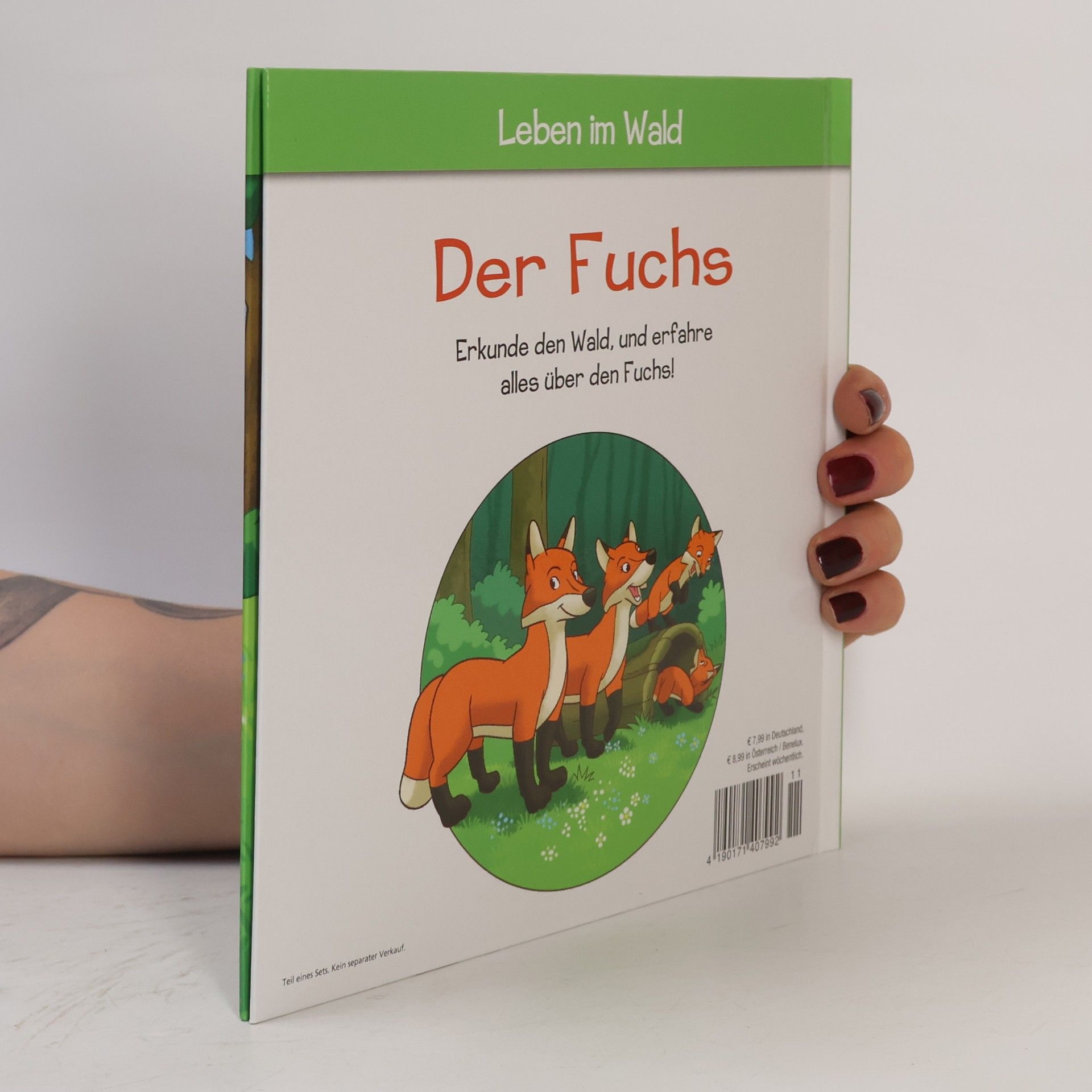 Kolektív autorov Leben im Wald 11. Der Fuchs