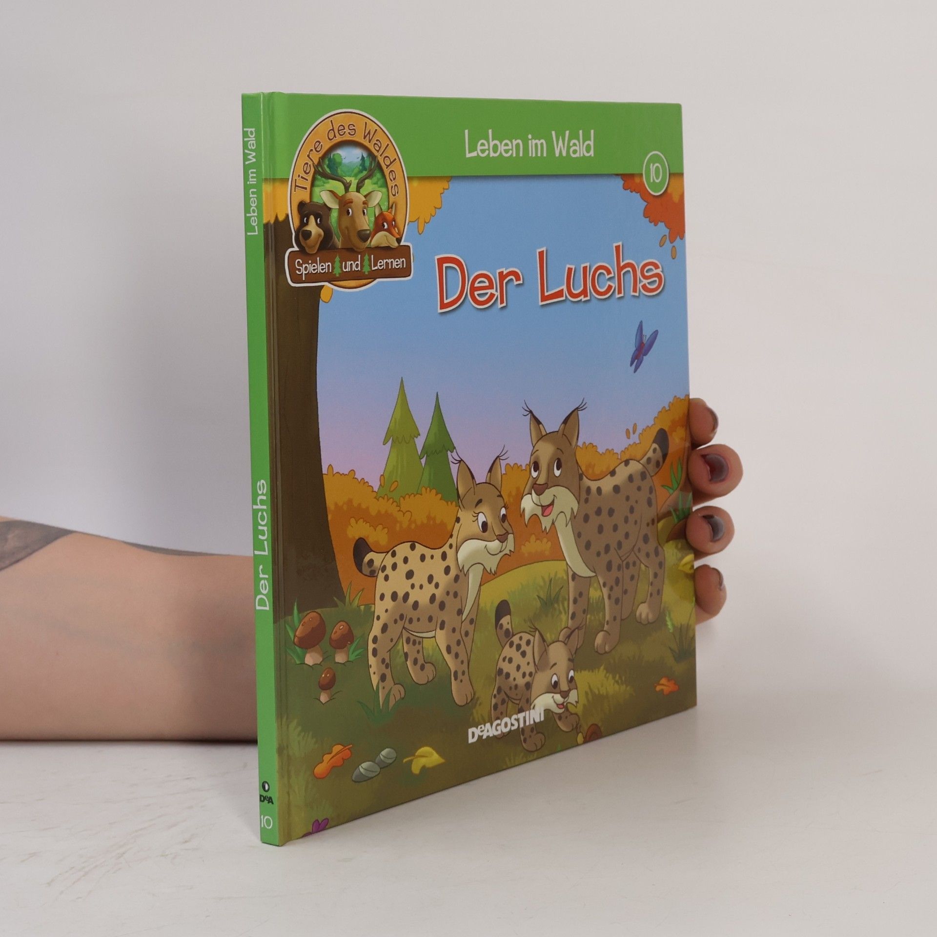 Kolektív autorov Leben im Wald 10. Der Luchs