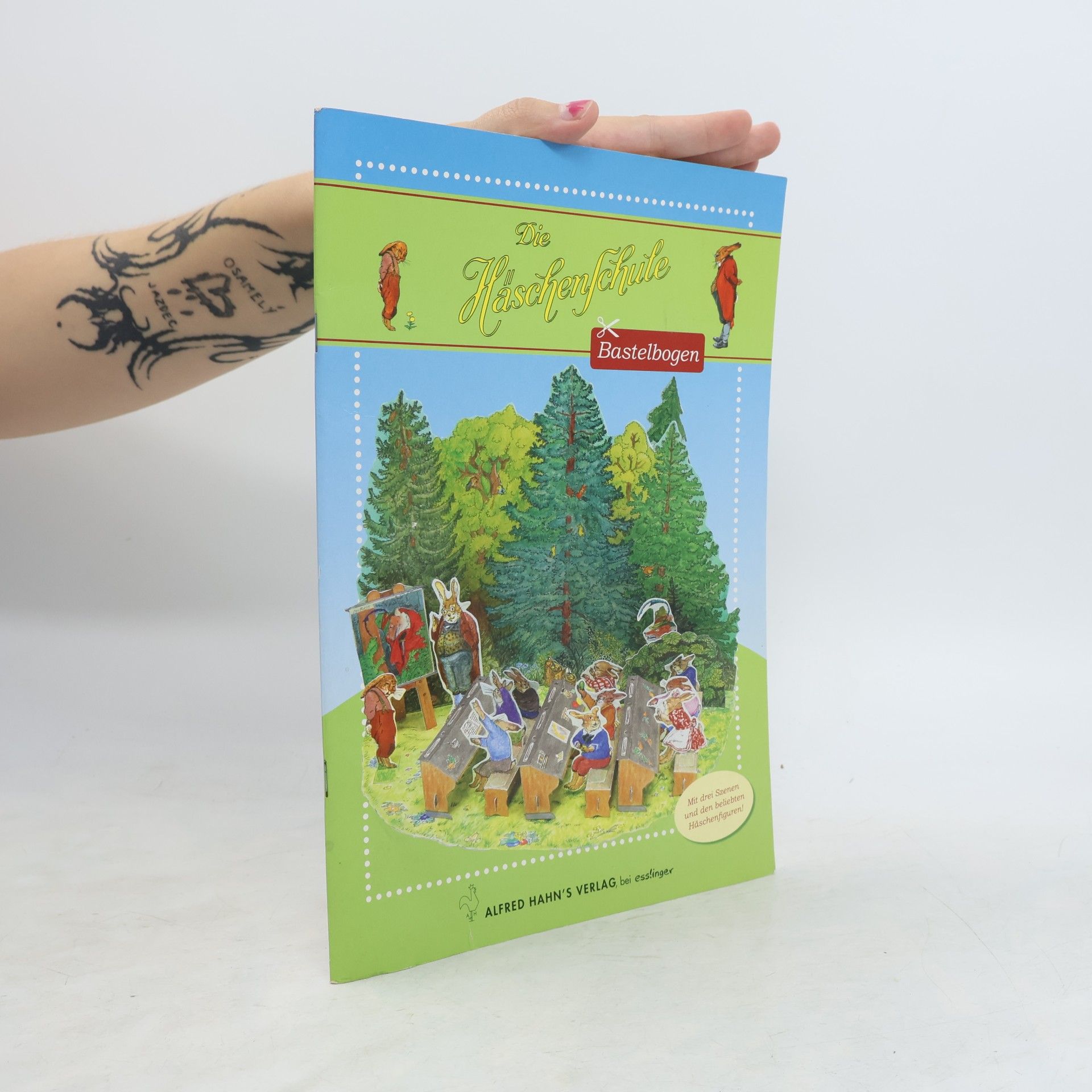 Autorenkollektiv Bastelbogen Häschenschule