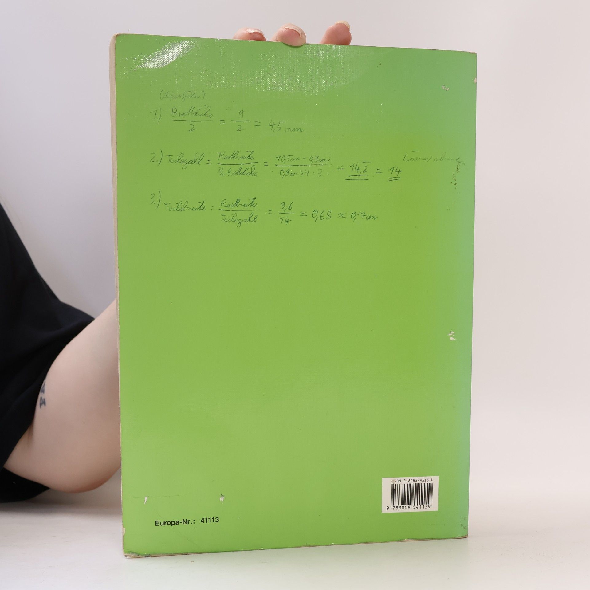 Walter Ehrmann Holztechnik, Konstruktion und Arbeitsplanung - Hauptbd.