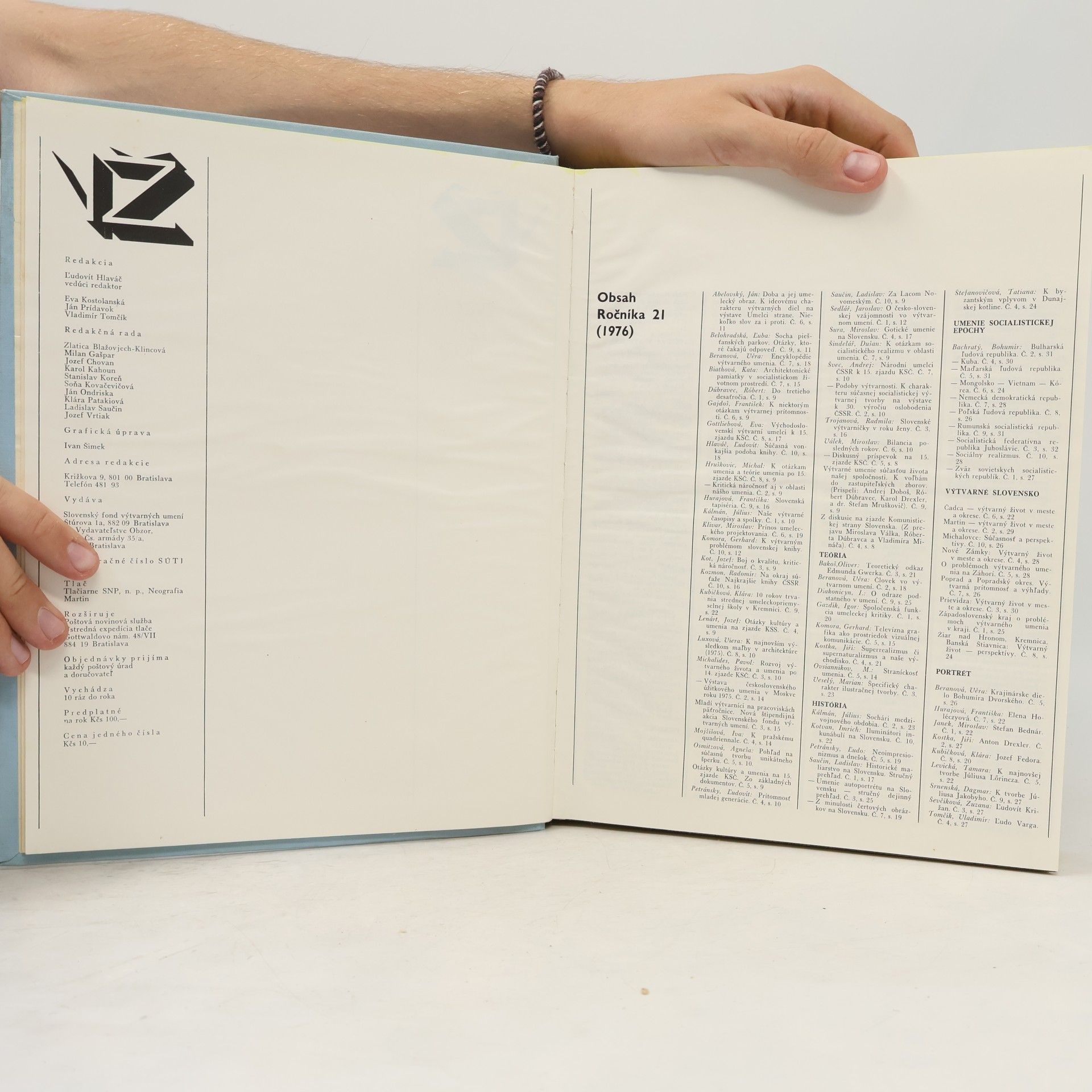 Collectif d'auteurs Výtvarný život 1976