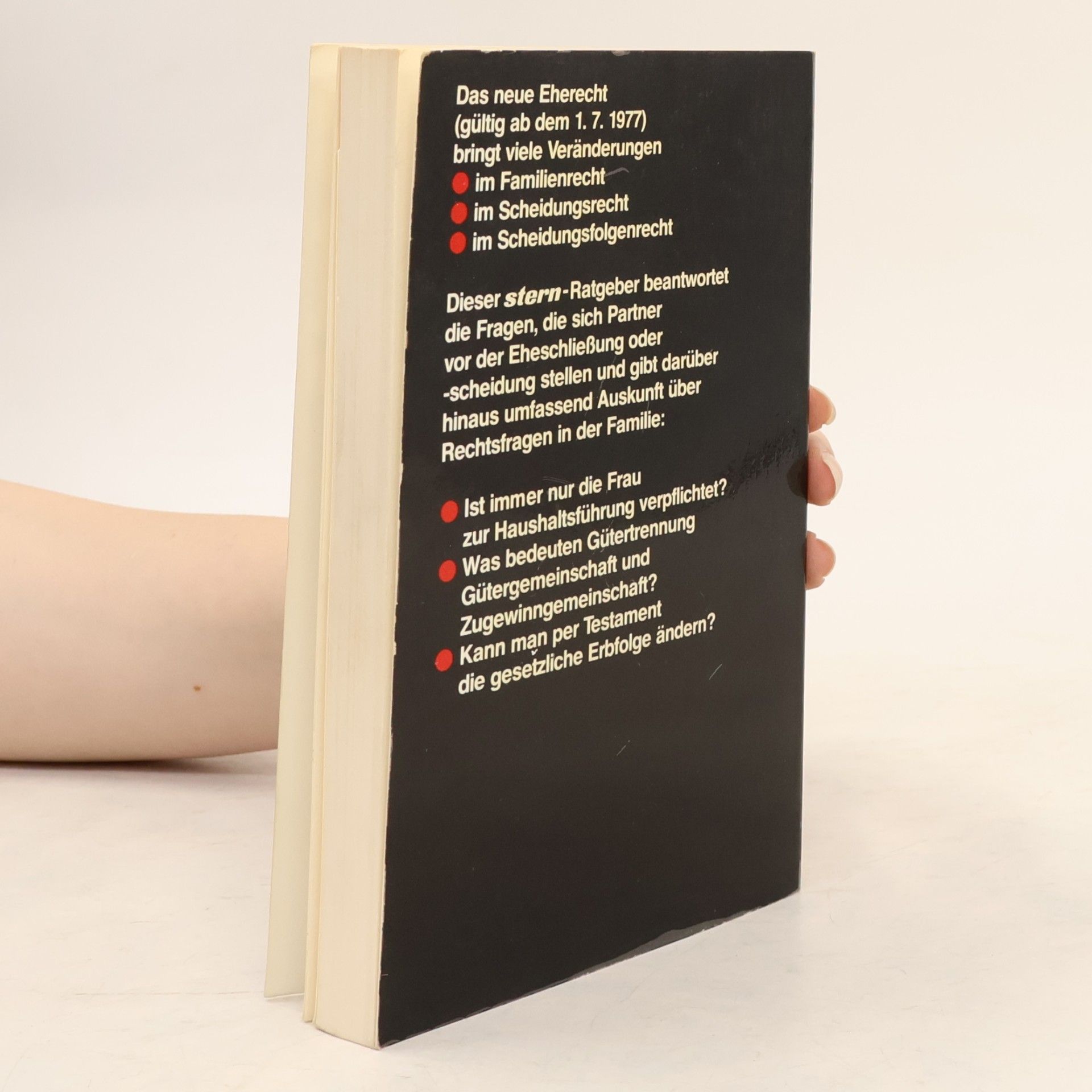 Various authors Das neue Eherecht