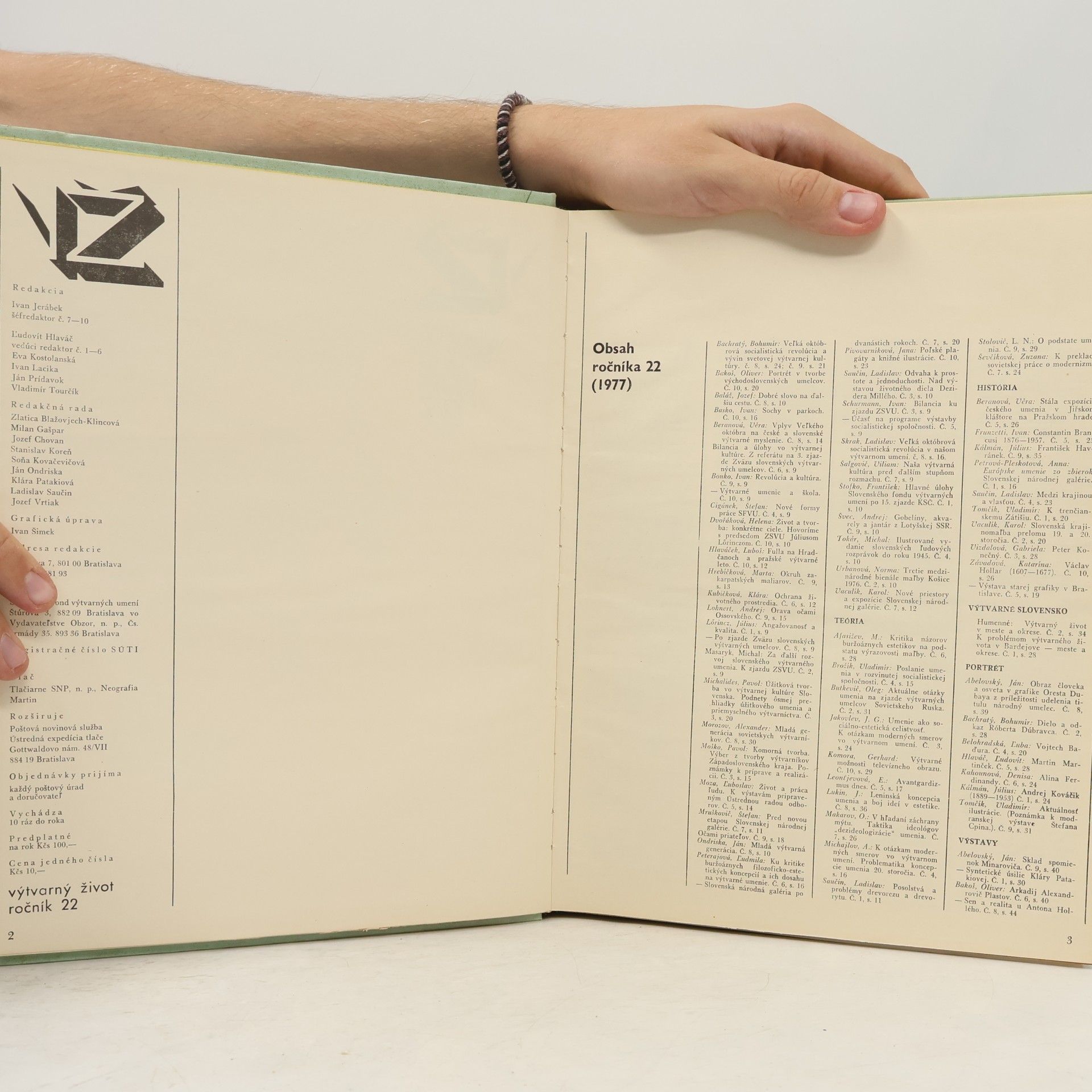 Collectif d'auteurs Výtvarný život 1977