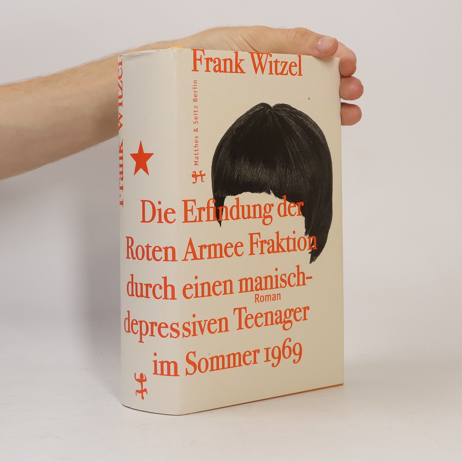 Frank Witzel Die Erfindung der Roten Armee Fraktion durch einen manisch-depressiven Teenager im Sommer 1969