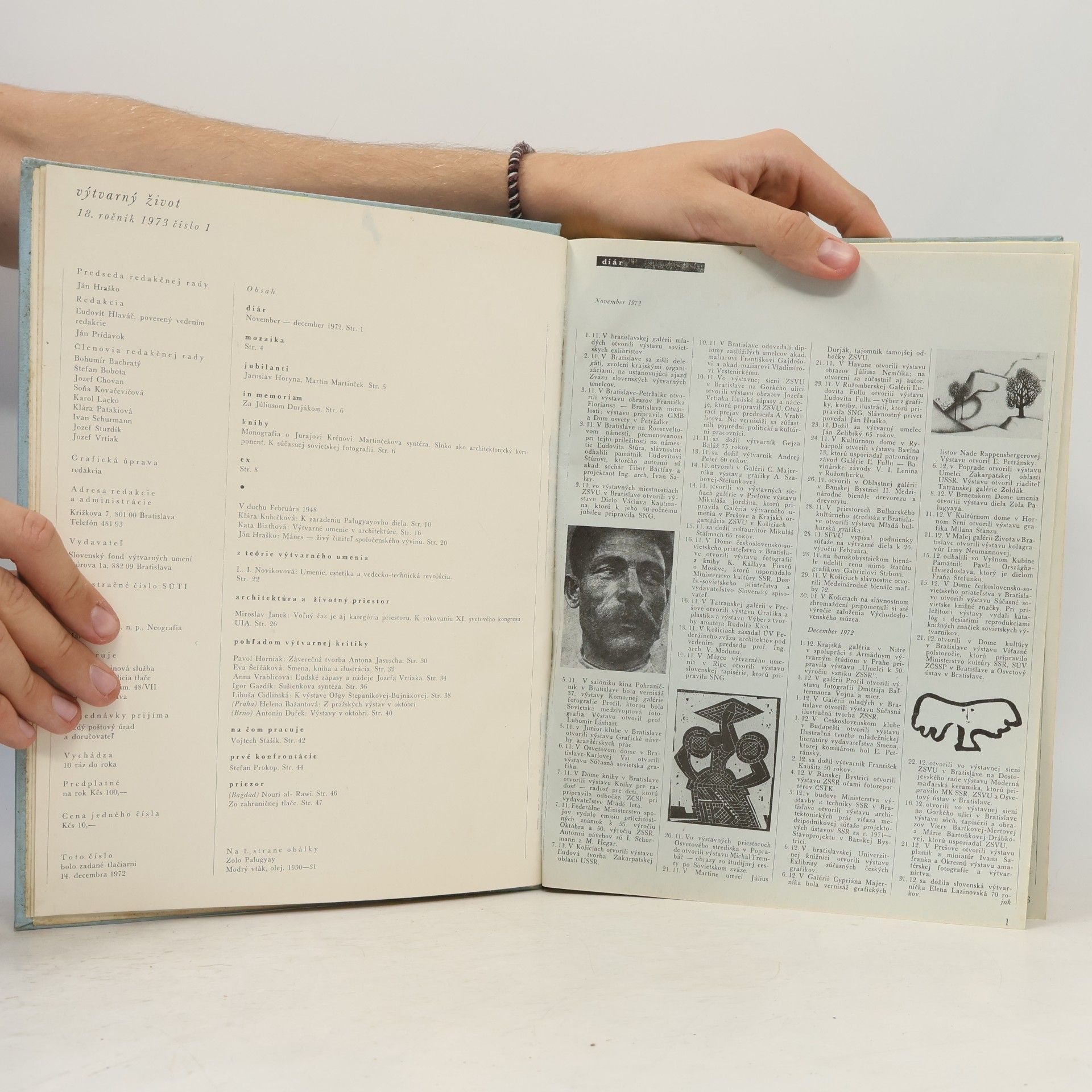 Collectif d'auteurs Výtvarný život 1973