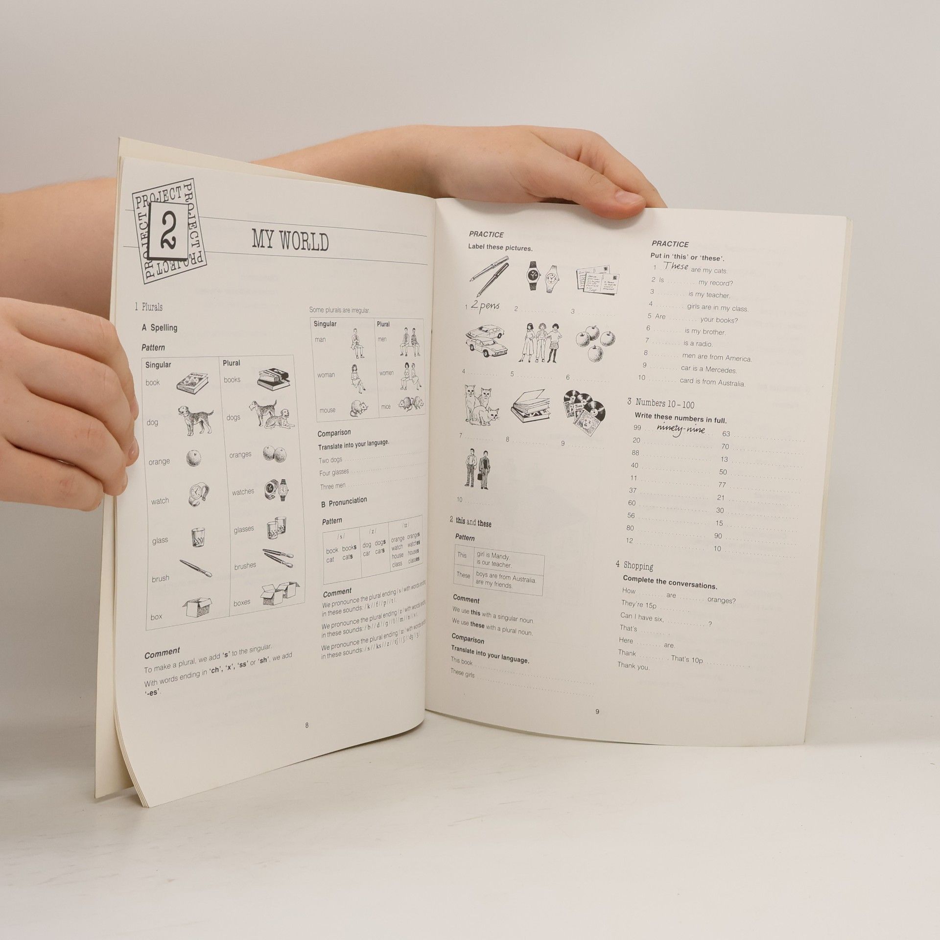 Tom Hutchinson Project English 1 : Grammar and Practice Book