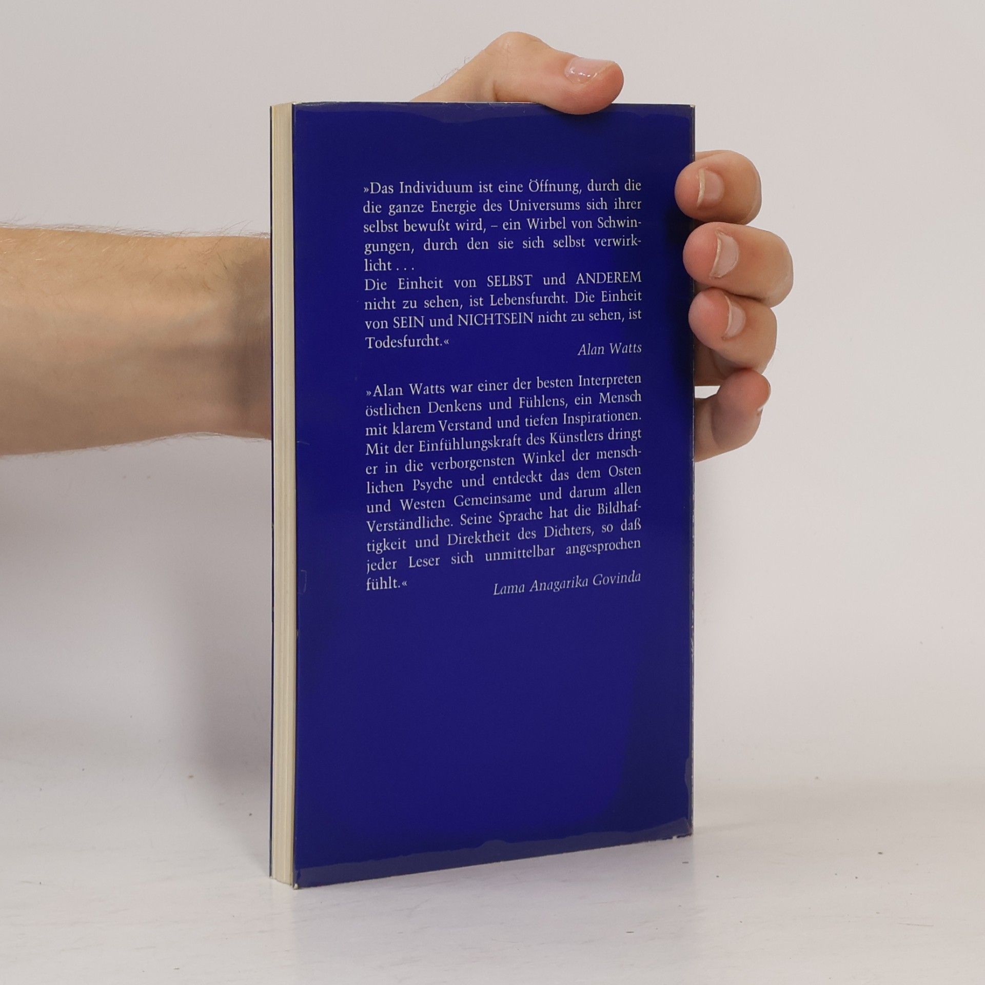 Alan Watts Die Kunst der Kontemplation