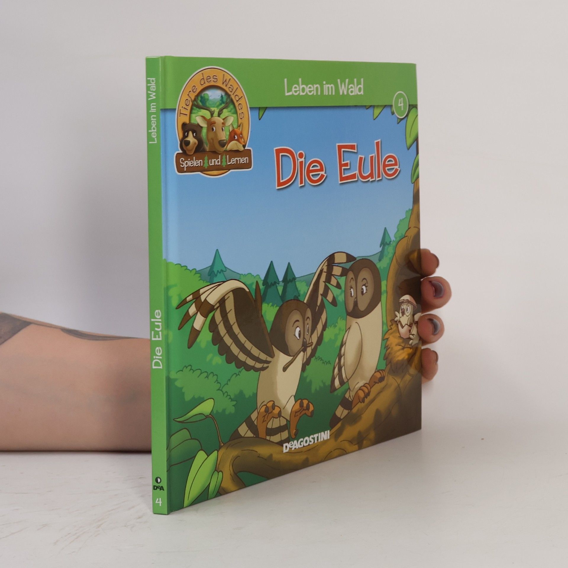 Kolektív autorov Leben im Wald 4. Die Eule
