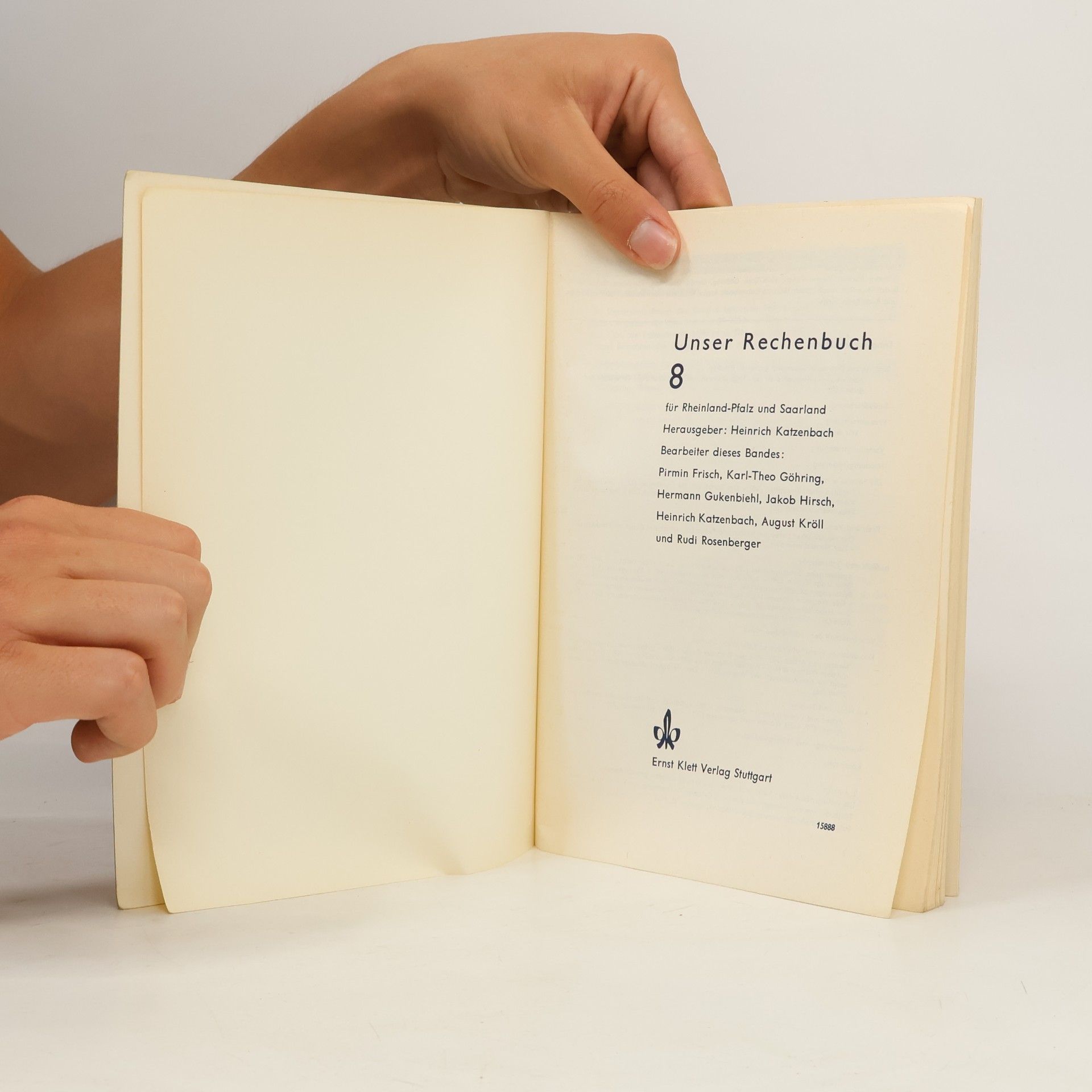 Autorenkollektiv Unser Rechenbuch 8