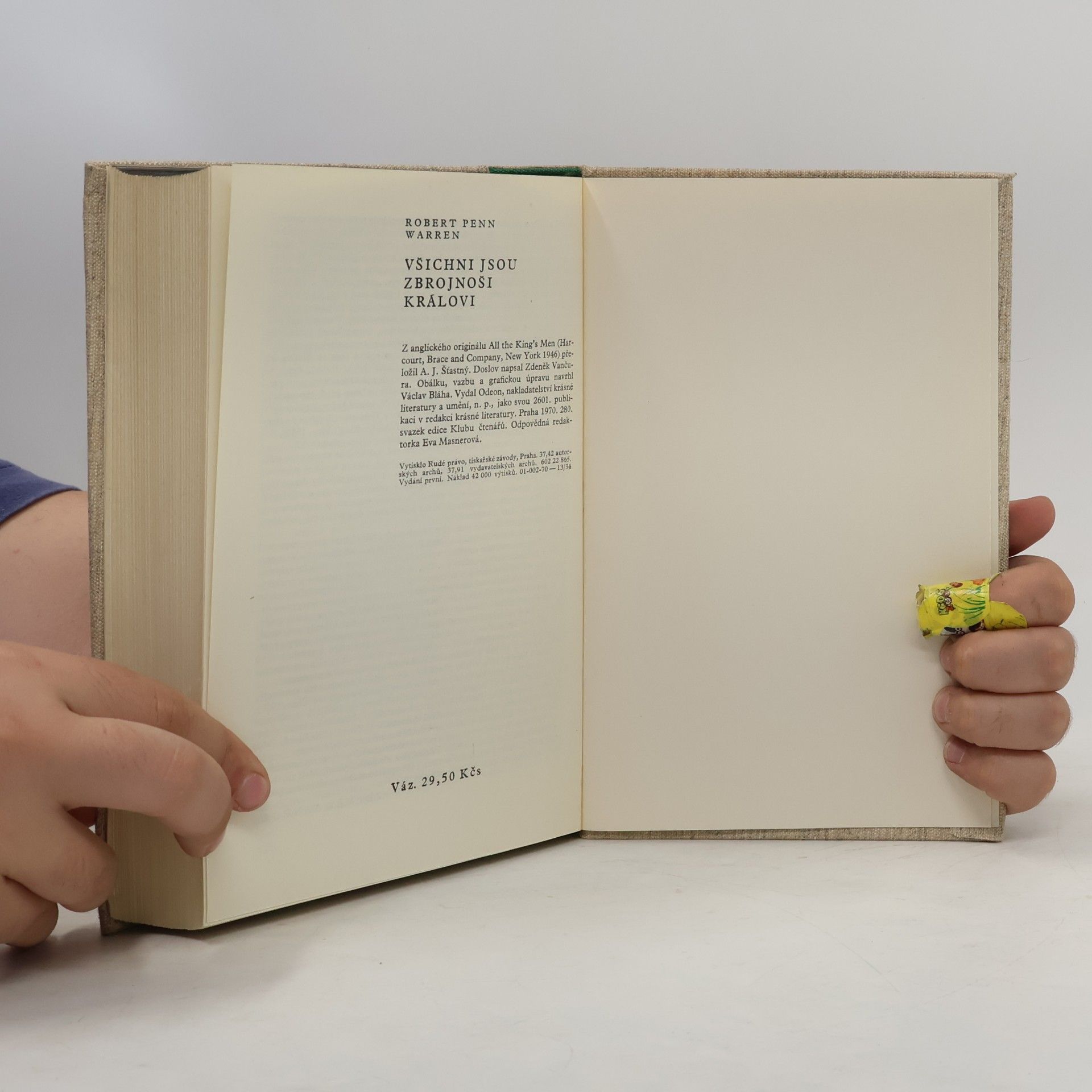 Robert Penn Warren Všichni jsou zbrojnoši královi