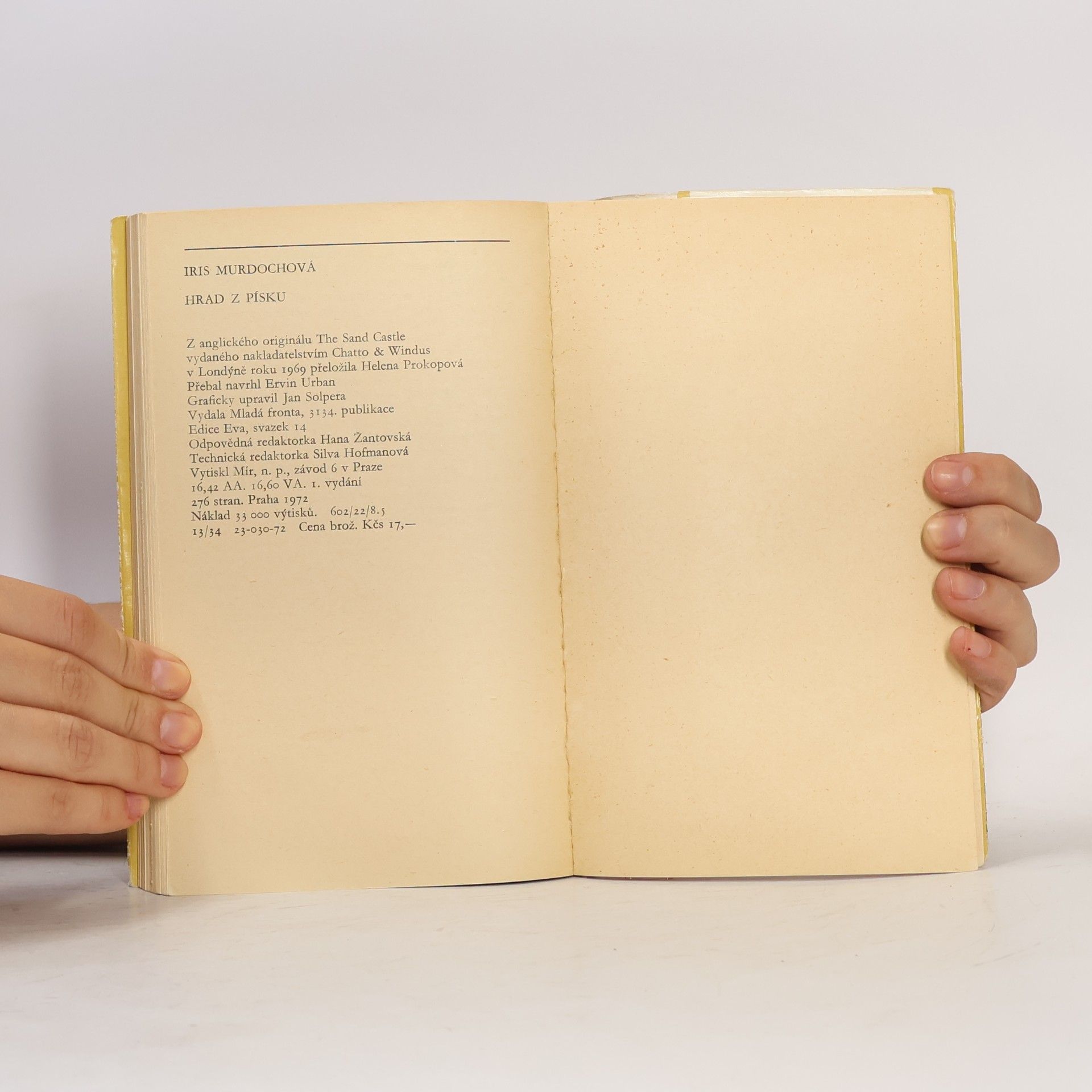 Iris Murdoch Hrad z písku