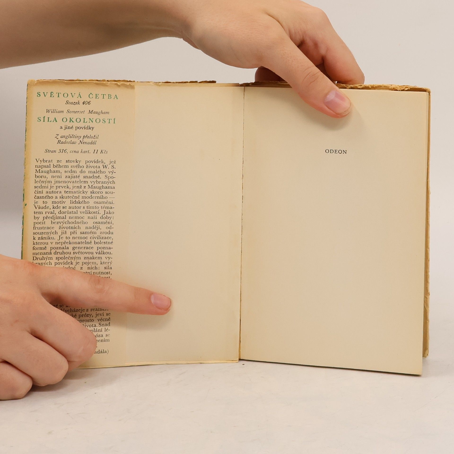 William Somerset Maugham Síla okolností a jiné povídky