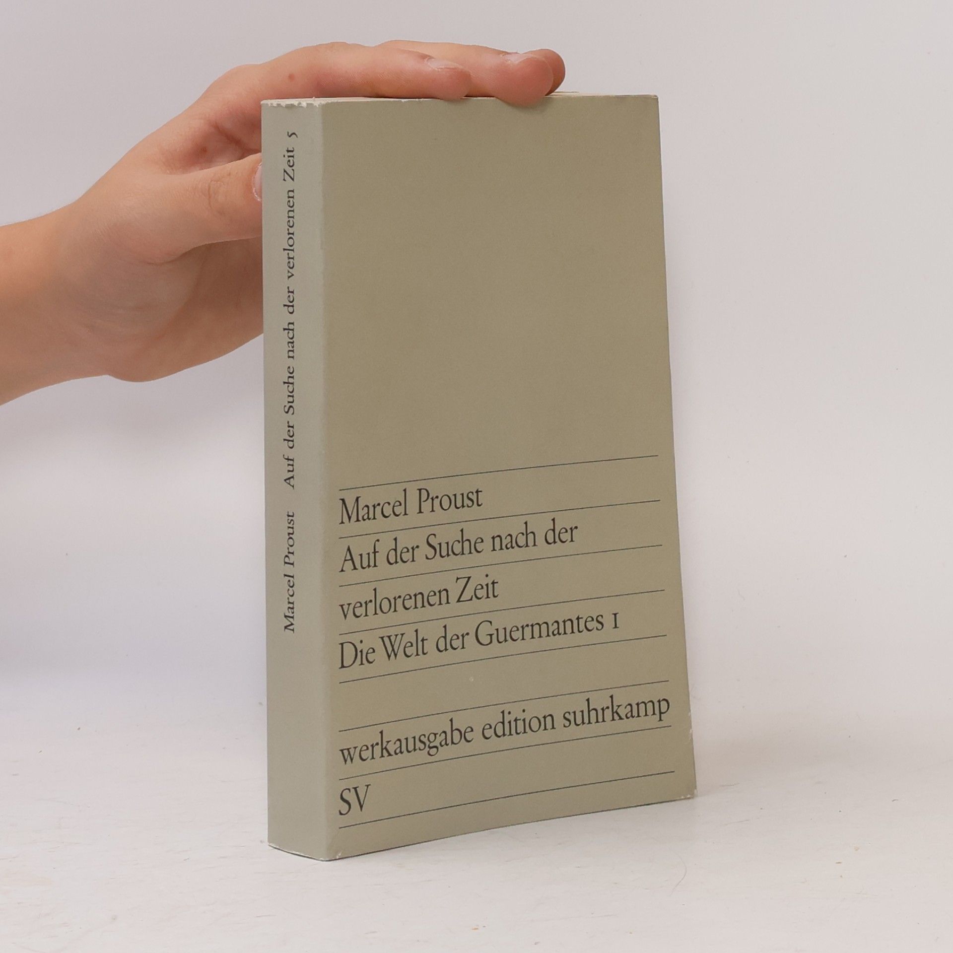Marcel Proust Auf der Suche nach der verlorenen Zeit. Die Welt der Guermantes 1