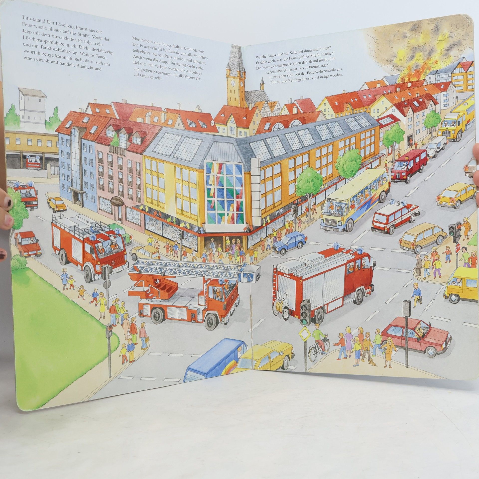 Gisela Fischer-Lingat Wimmelbuch Feuerwehr