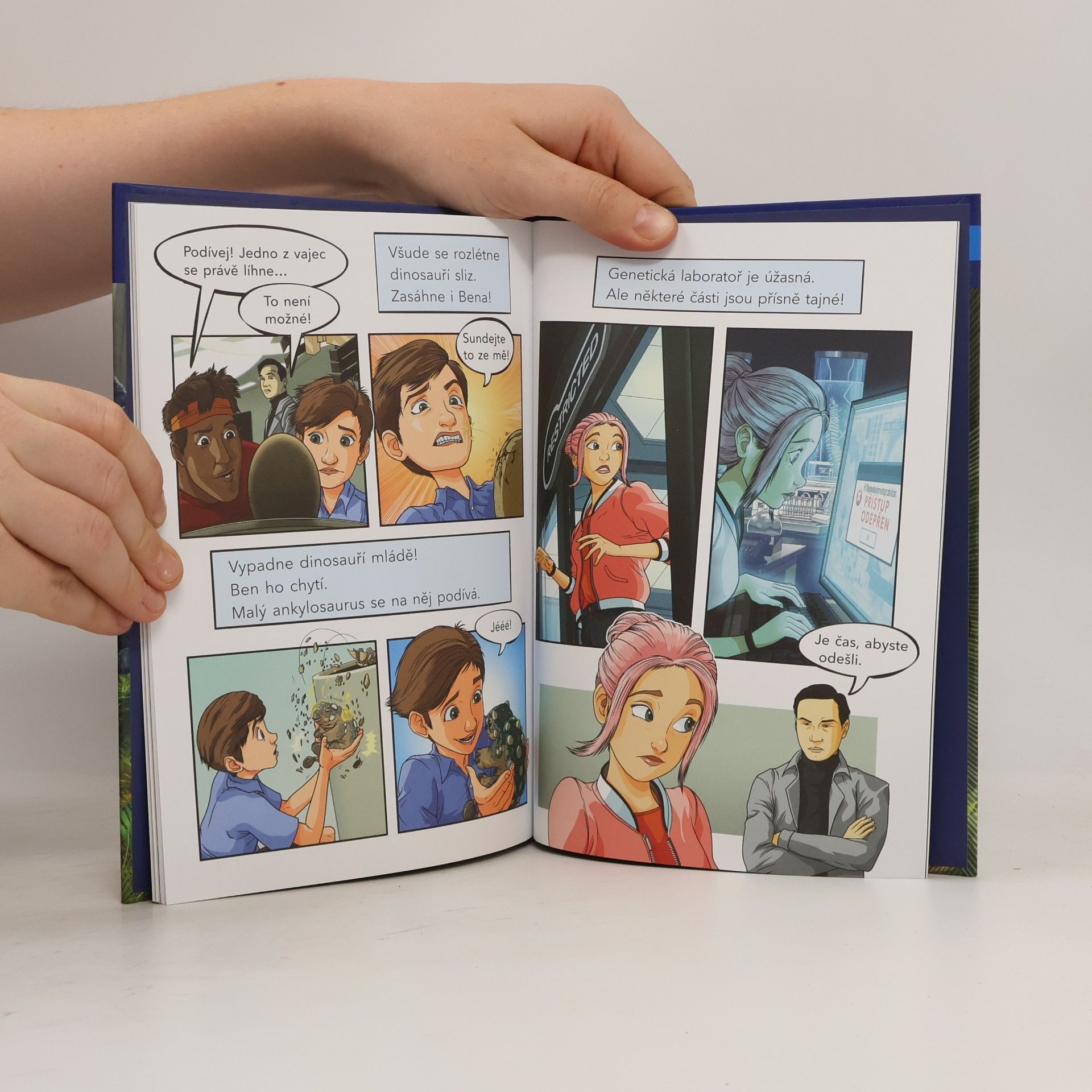 Steve Behling Jurský svět - Křídový kemp: komiks. Vítejte v kempu!