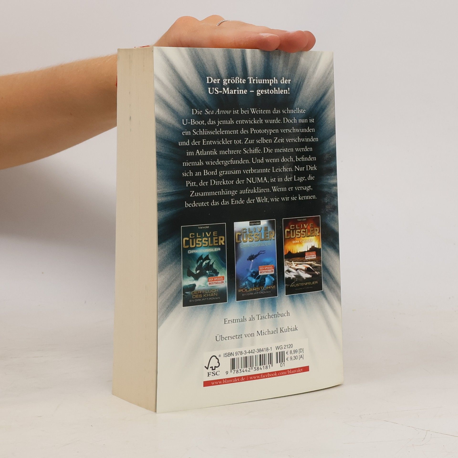 Clive Cussler Unterdruck