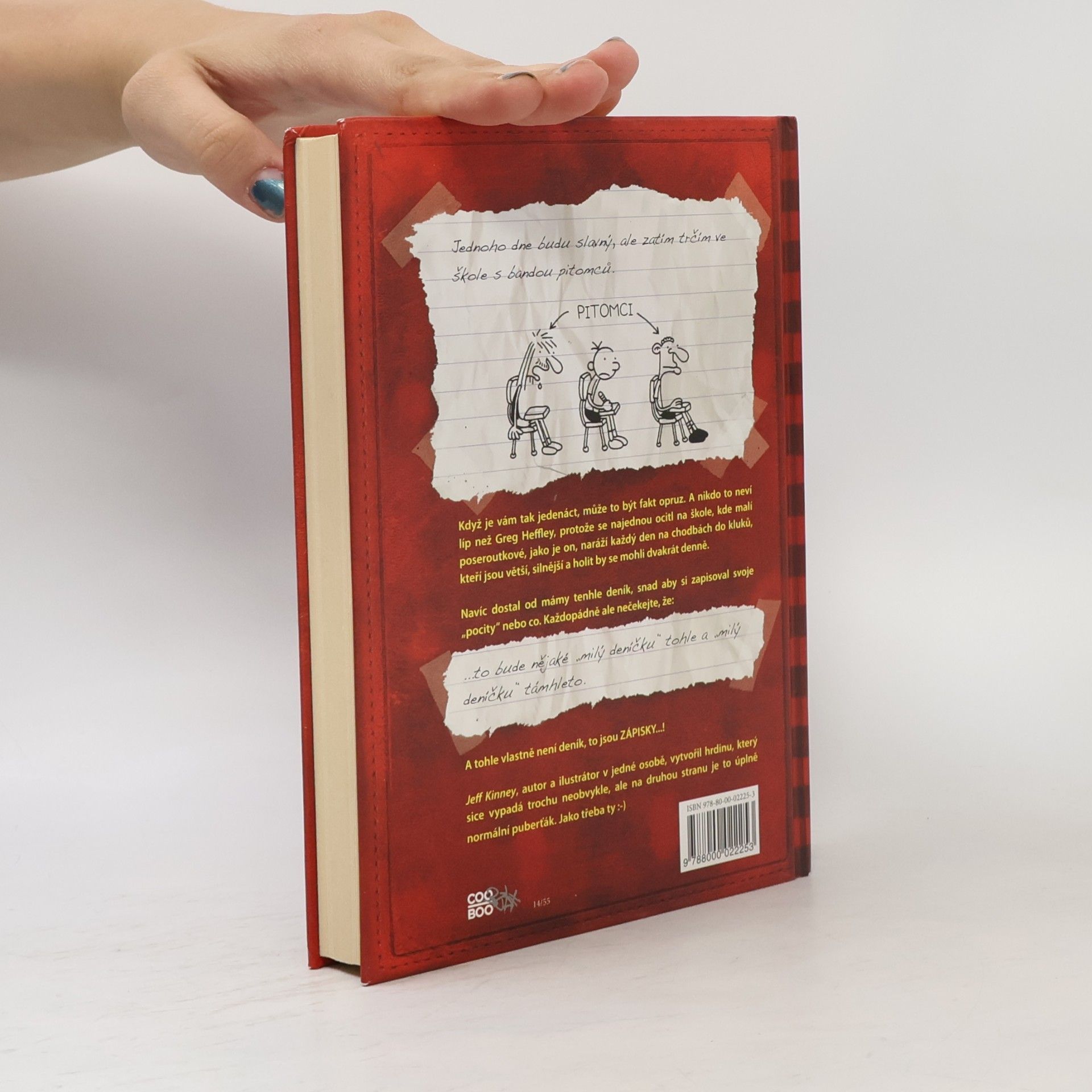 Jeff Kinney Deník malého poseroutky 1