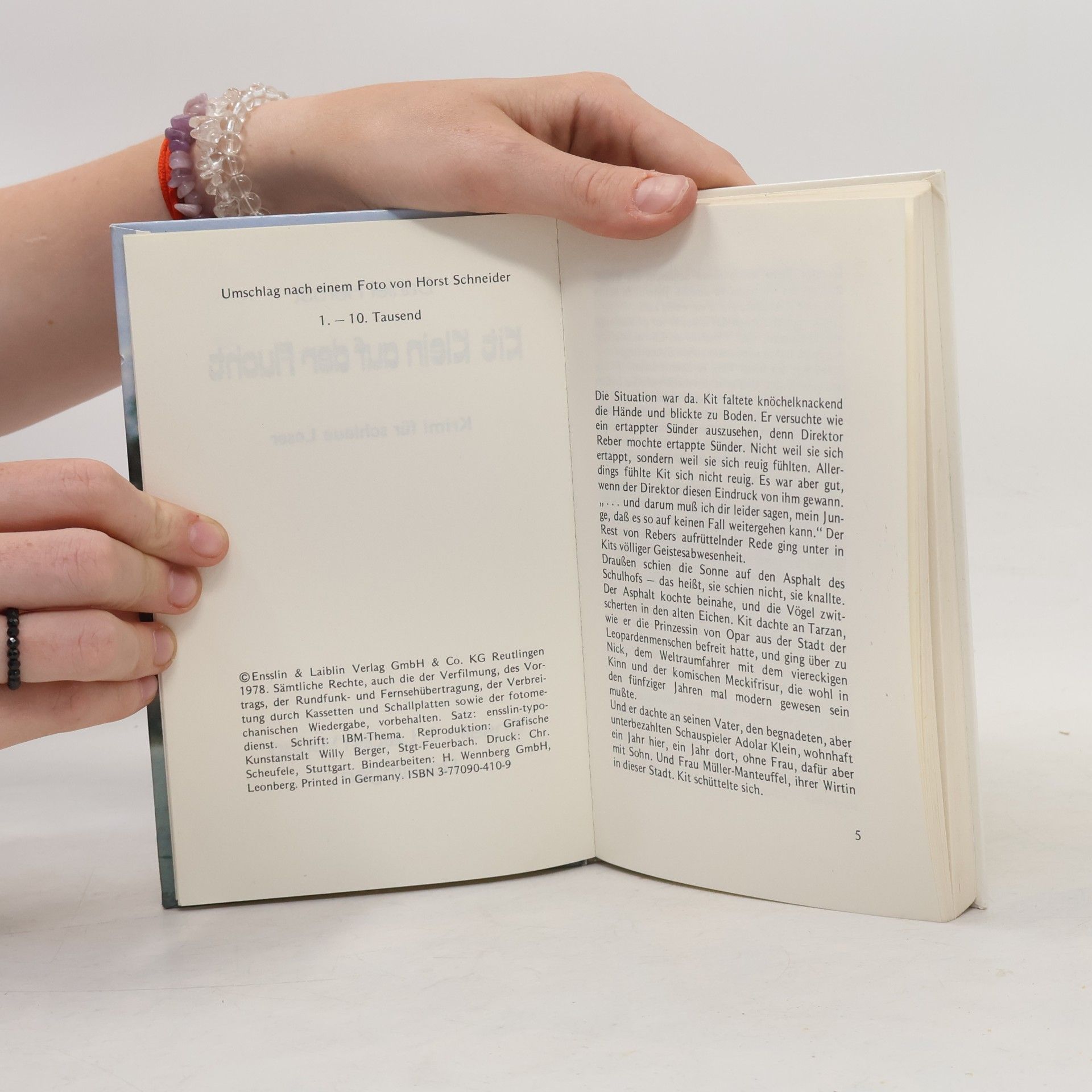 Daniel Herbst Kit Klein auf der Flucht. Krimi für schlaue Leser