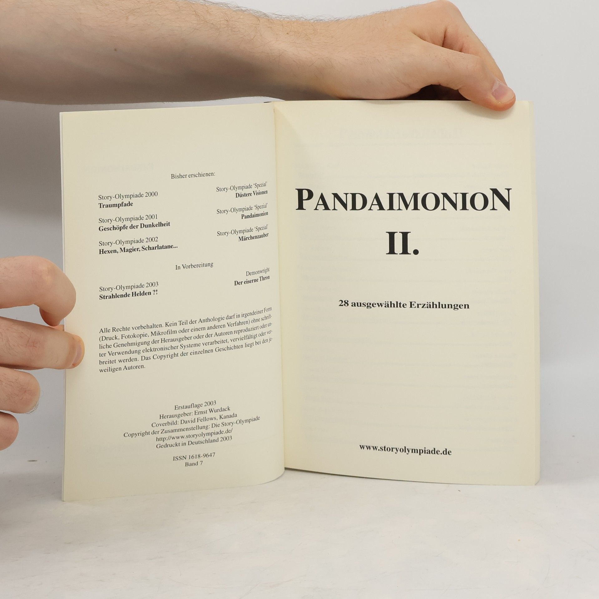 Ernst Wurdack Pandaimonion II.