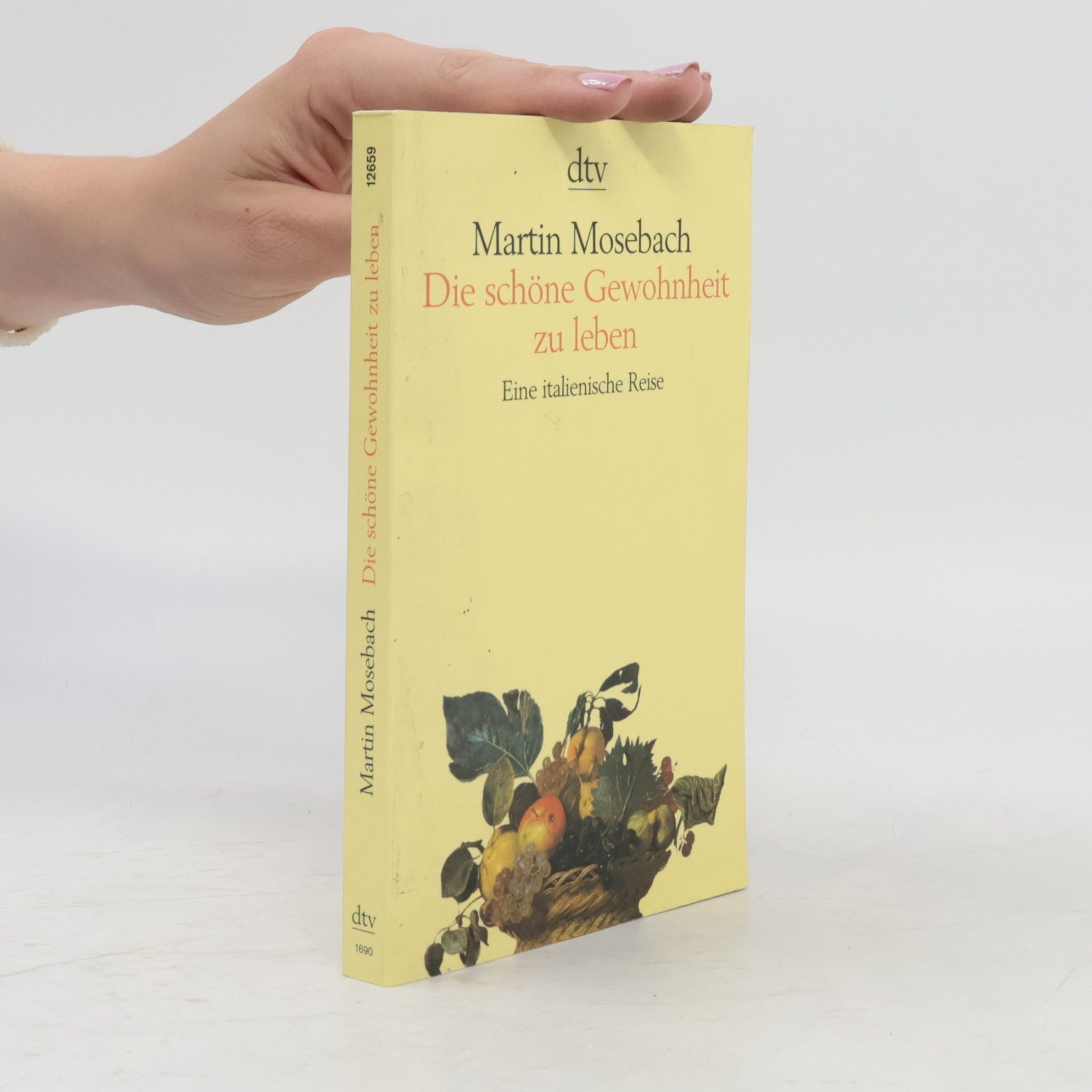 Martin Mosebach Die schöne Gewohnheit zu leben