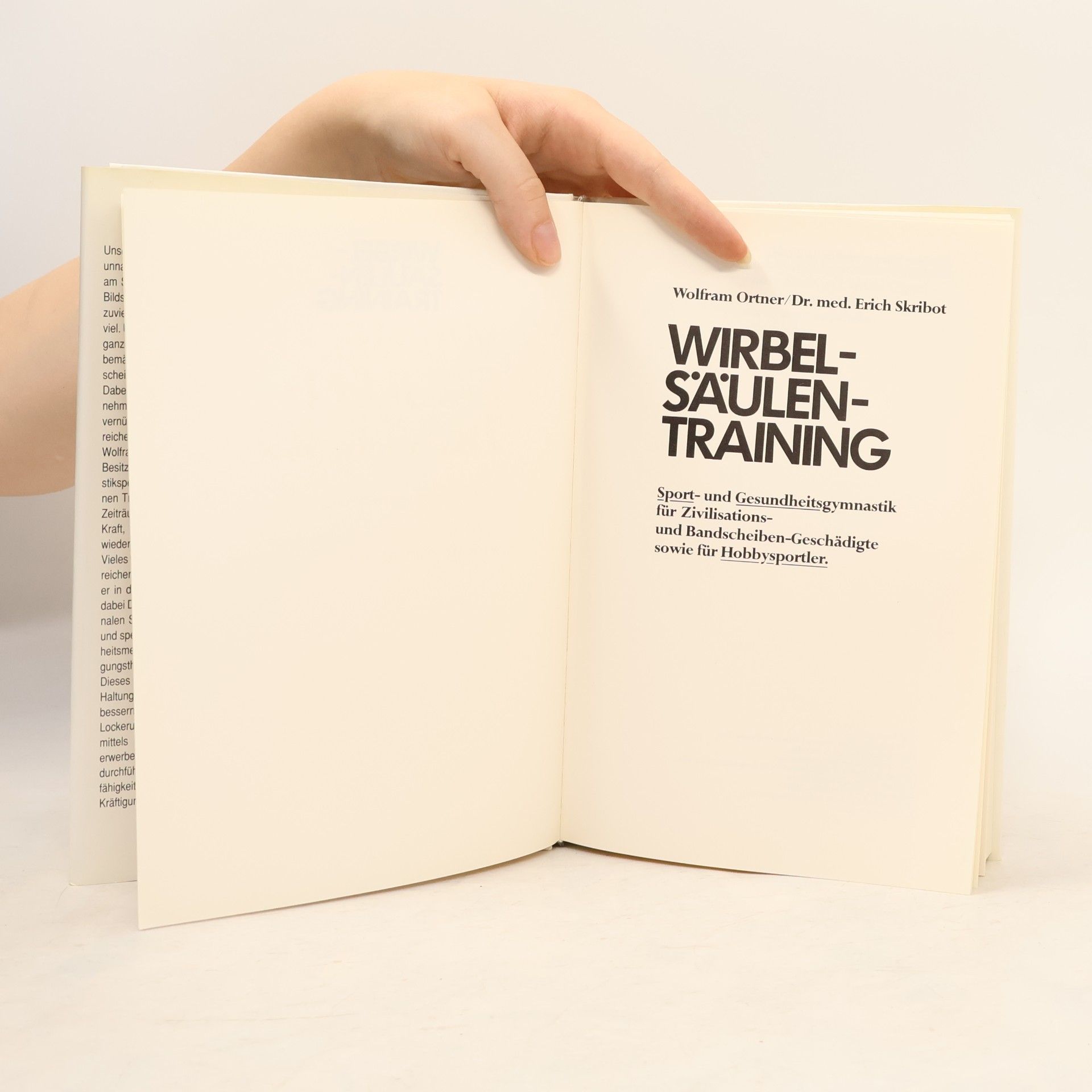 Wolfram Ortner Wirbelsäulentraining