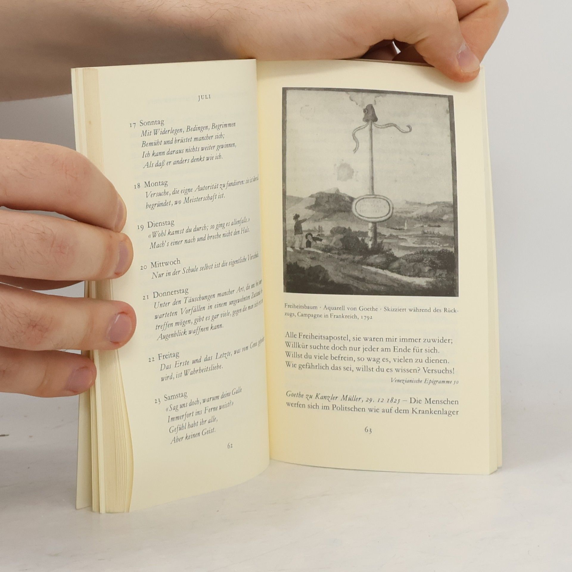 Autorenkollektiv Mit Goethe durch das Jahr