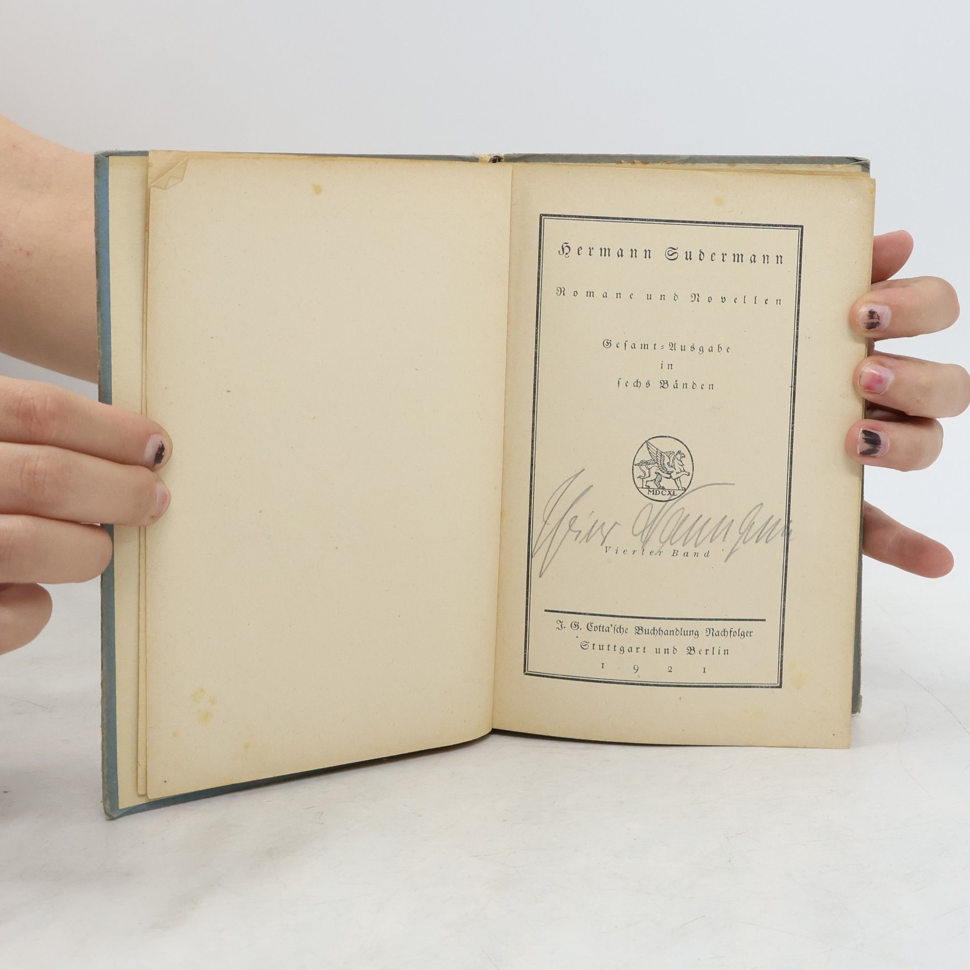 Hermann Gudermann Romane und Novellen