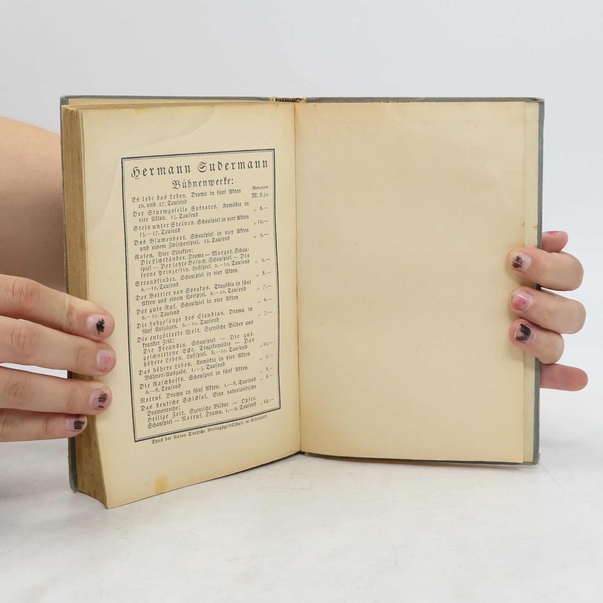 Hermann Gudermann Romane und Novellen