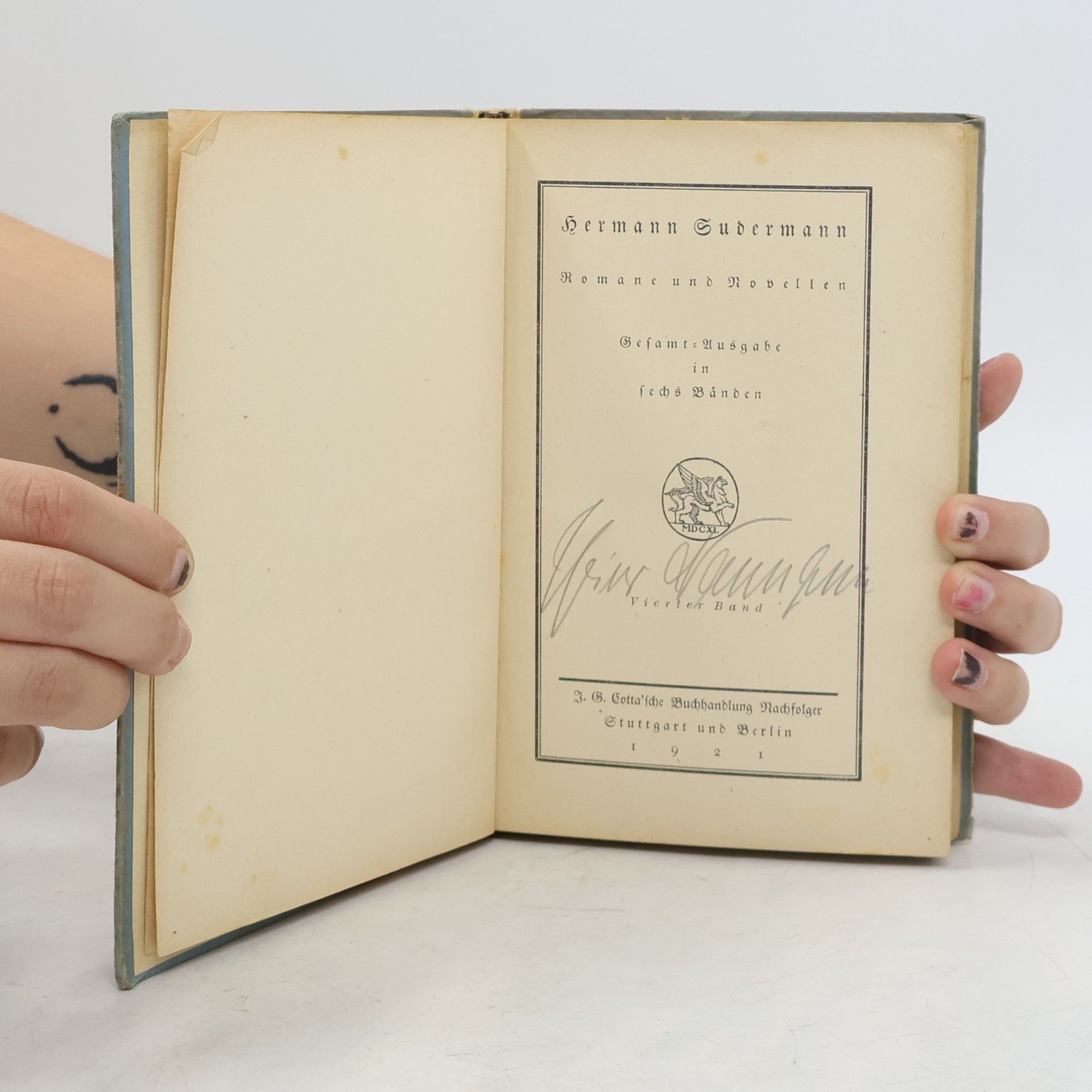 Hermann Gudermann Romane und Novellen
