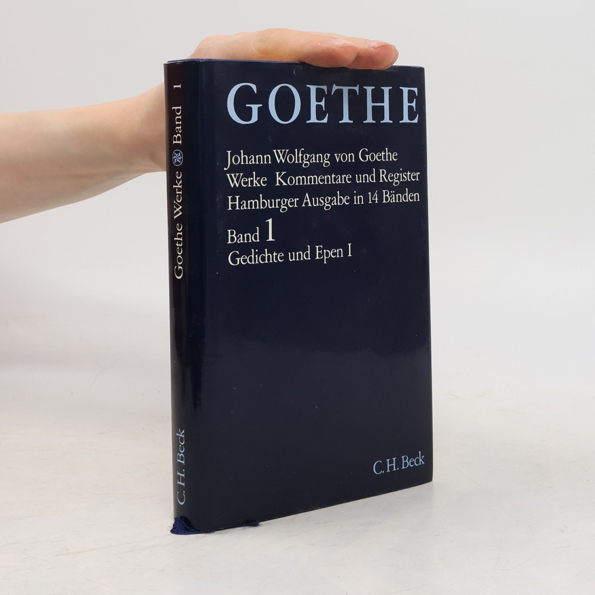 Johann Wolfgang von Goethe Gedichte und Epen. Tl.1