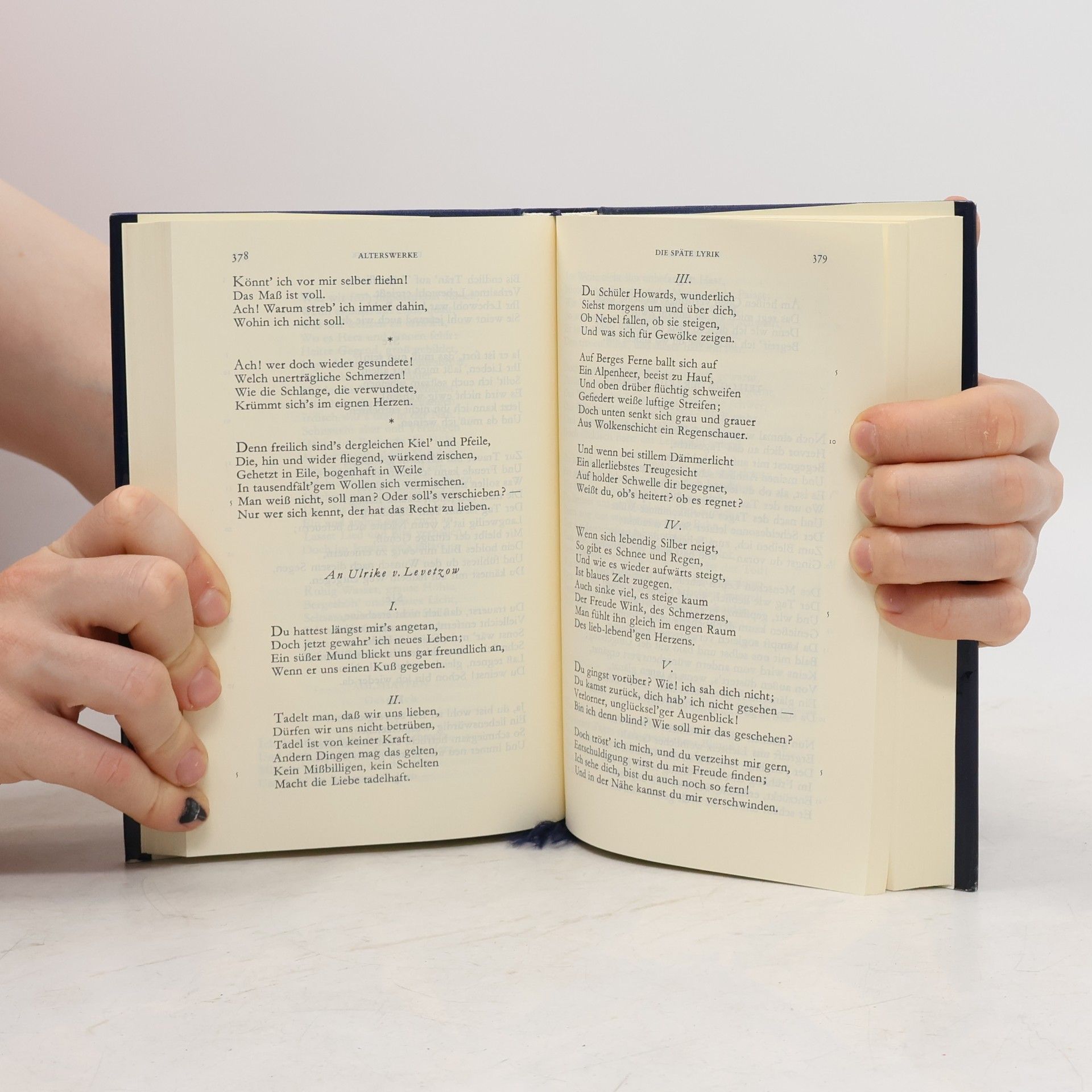Johann Wolfgang von Goethe Gedichte und Epen. Tl.1