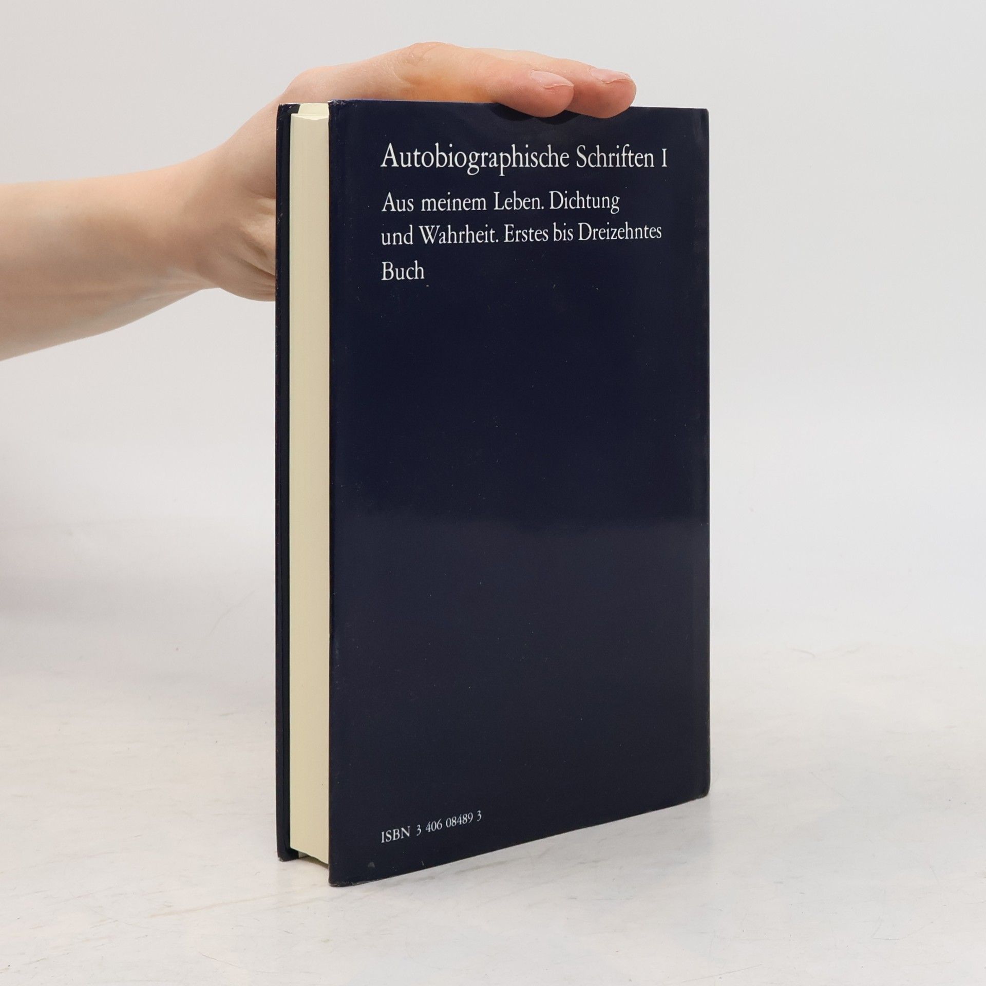 Johann Wolfgang von Goethe Autobiographische Schriften. Tl.1